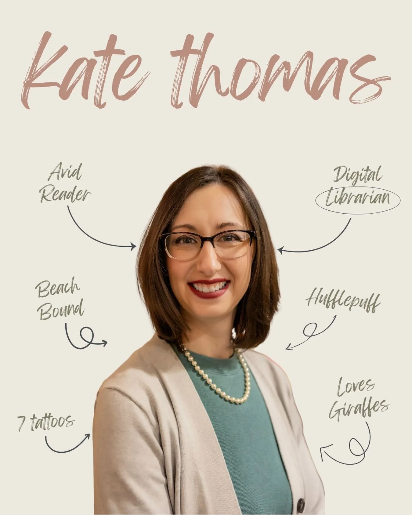 Starting something new feels right about now. ✨

I&rsquo;m Kate &mdash; a lifelong learner who turned curiosity 📚 into a Master&rsquo;s in Library and Information Science. I started this space to share what I&rsquo;m working on, where I&rsquo;m head