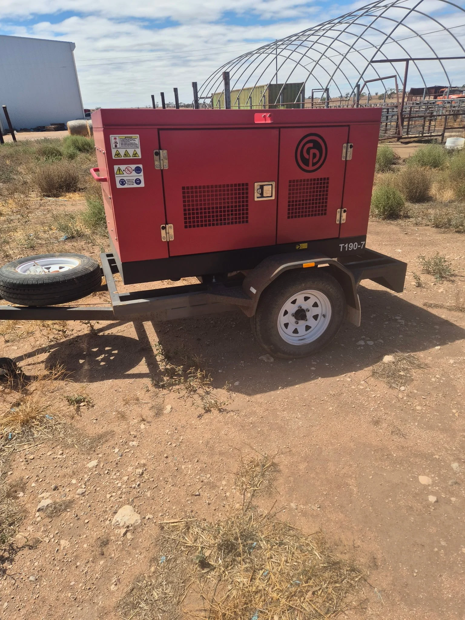 2021 Chicago Pneumatic T190 KD WUX Portable Compressor