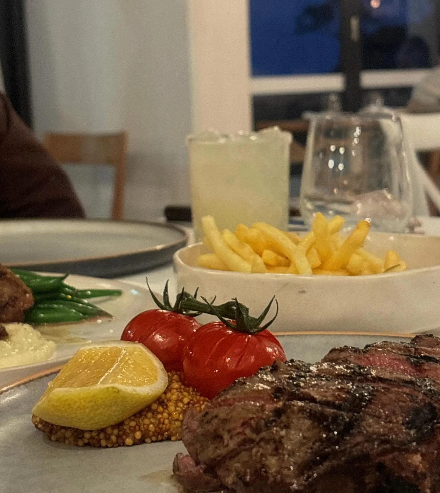 This moody weather calls for a dinner at The Noble 
Join us this evening🍷