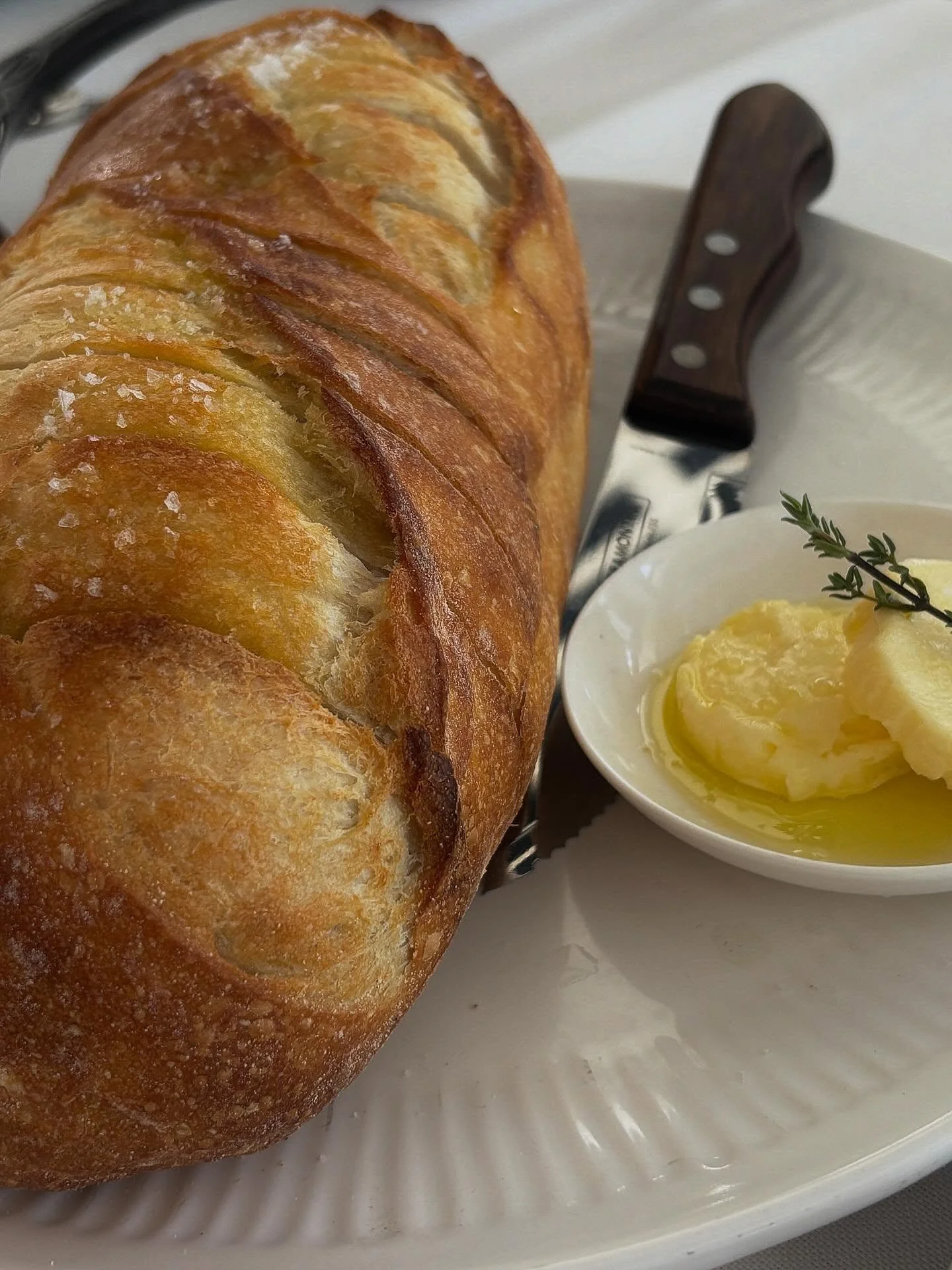 Did you know all our bread is made in house? 🥖

Try our fermented Sourdough loaf, the perfect accompaniment to any dish.