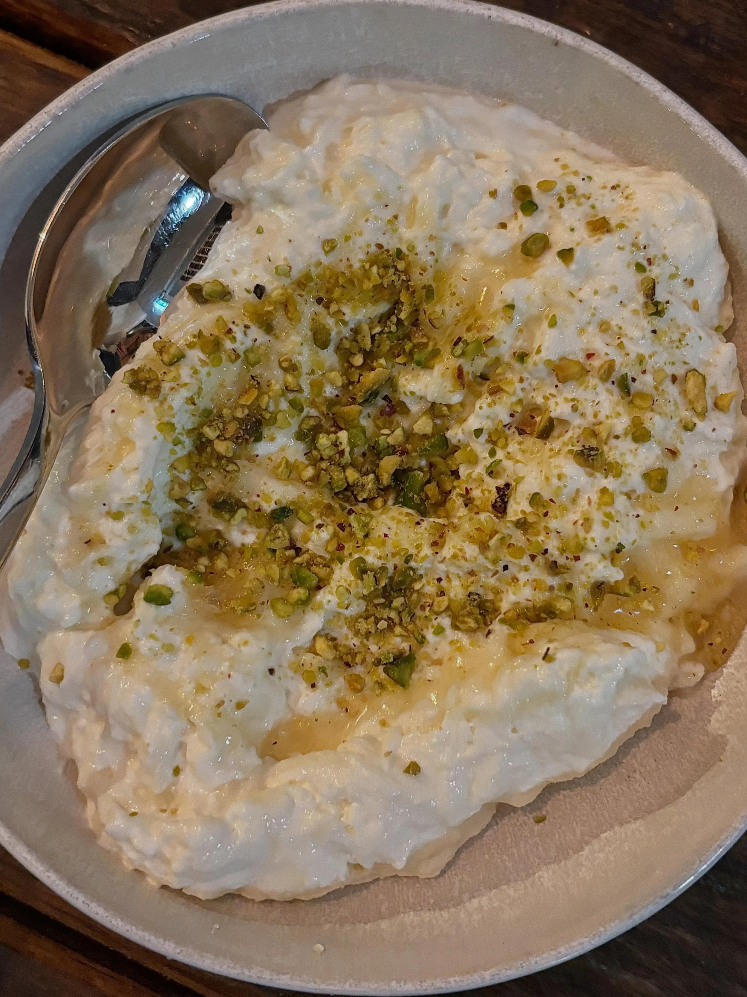 ~ Try our Stracciatella Cheese ~
Served with a hot honey drizzle, seasonal herbs and pistachio crumb.
Pair this with one of our breads for the perfect accompaniment. 

Trust us, you&rsquo;ll want this one for the table 🍯✨