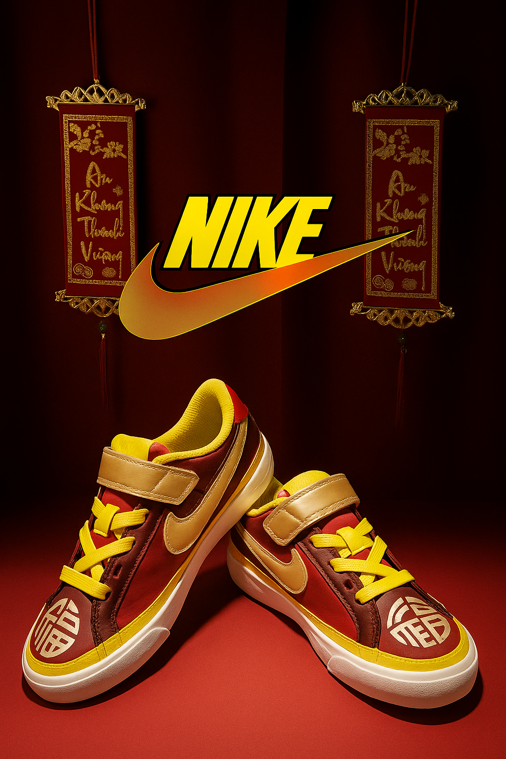 20250708_1533_Studio-Set Nike Sneakers_remix_01jzmjk8h8ekavsnqe80ef0nf6.png