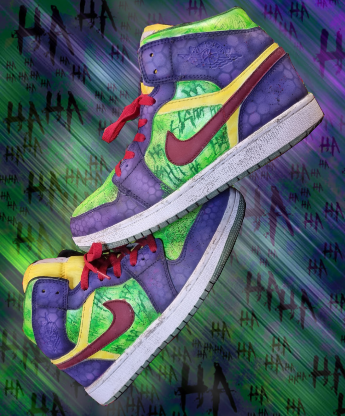THE JOKER NIKE JORDANS