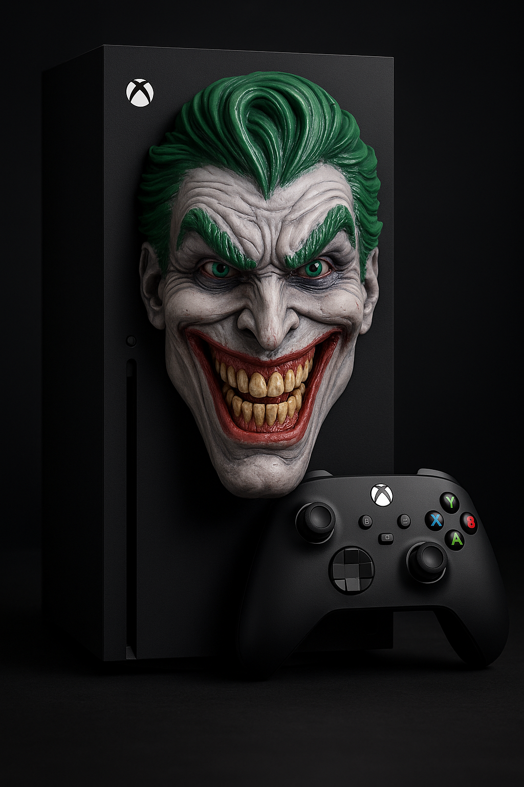 20250927_1409_Joker Sculpture Marketing Composite_remix_01k64zz7hnf7dtxafpj13ycbjy (1).png