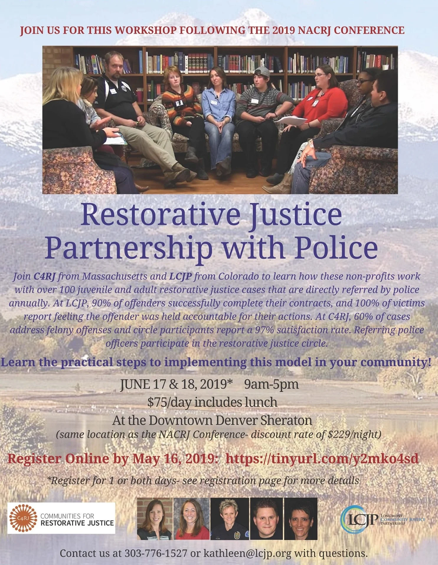 2-Day Seminar: Restorative Justice and Policing: 
