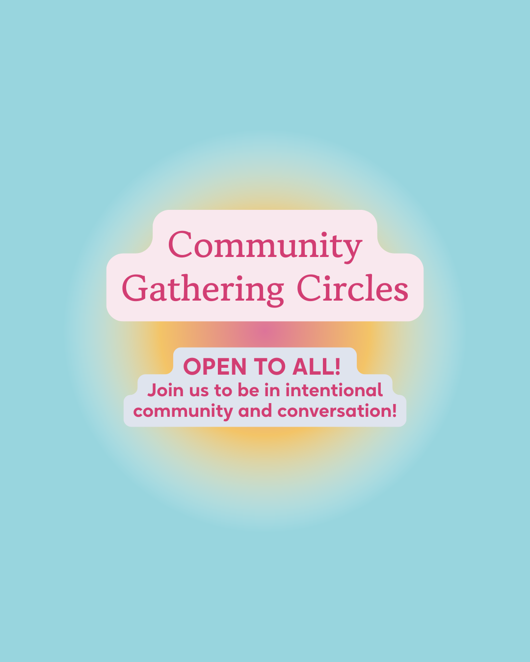 April Community Gathering Circle for Parents and Kids!
