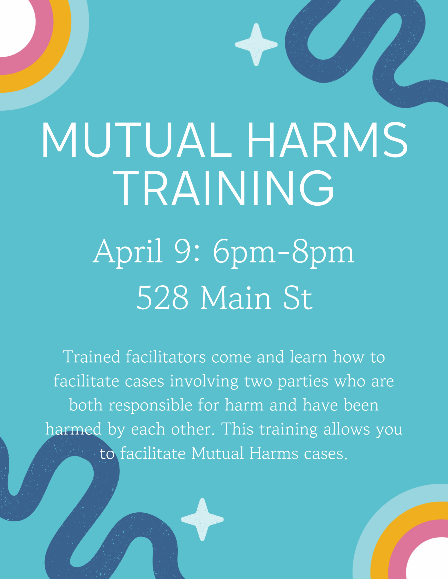 Mutual Harms Training