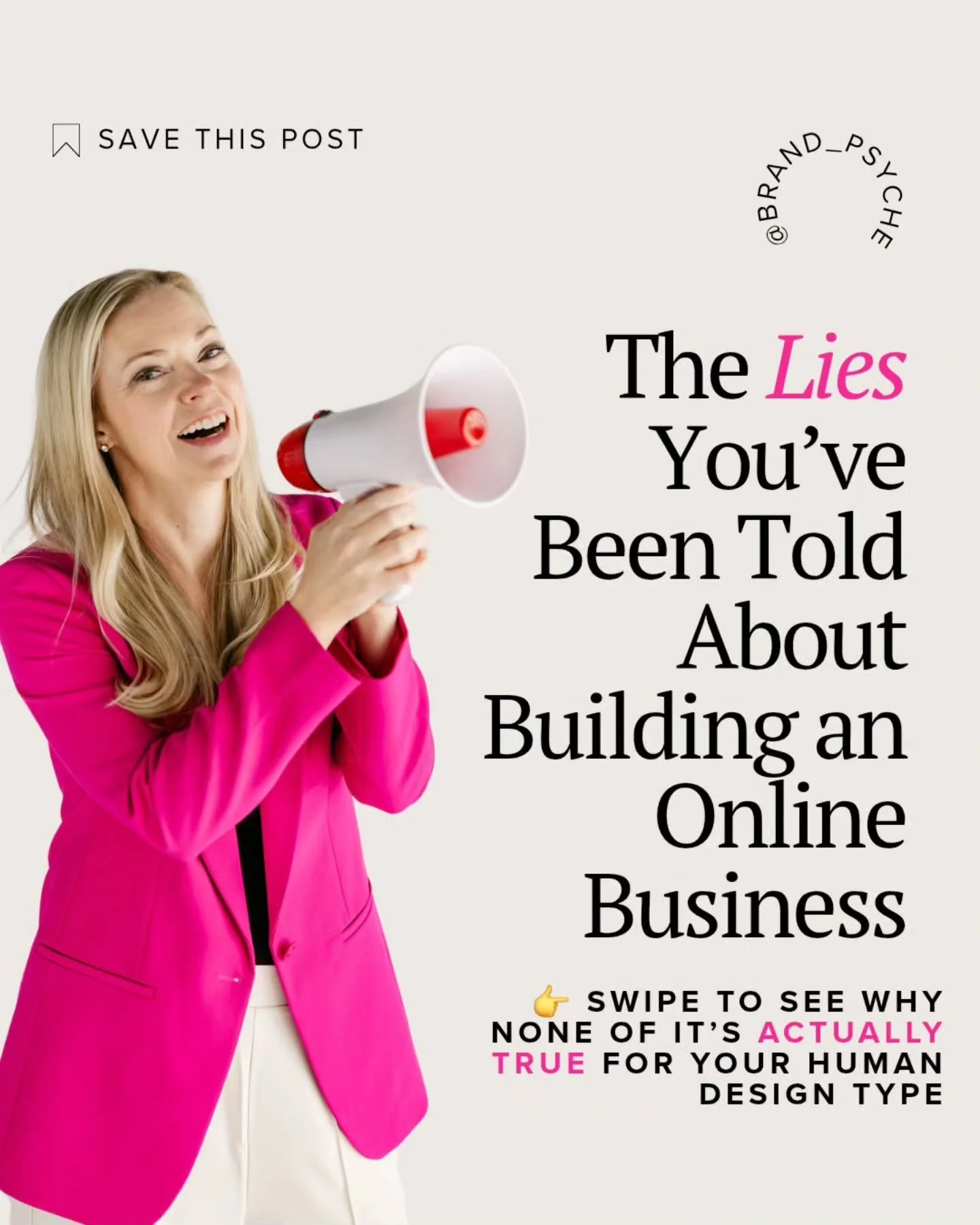 Saying it louder for those in the back...

👏🏽 Not all business advice was made for you 👏🏽

Your favorite mentor or guru? What worked for them may not work for you! 😭 So if you've ever tried a tactic and it failed, it might be because you're work