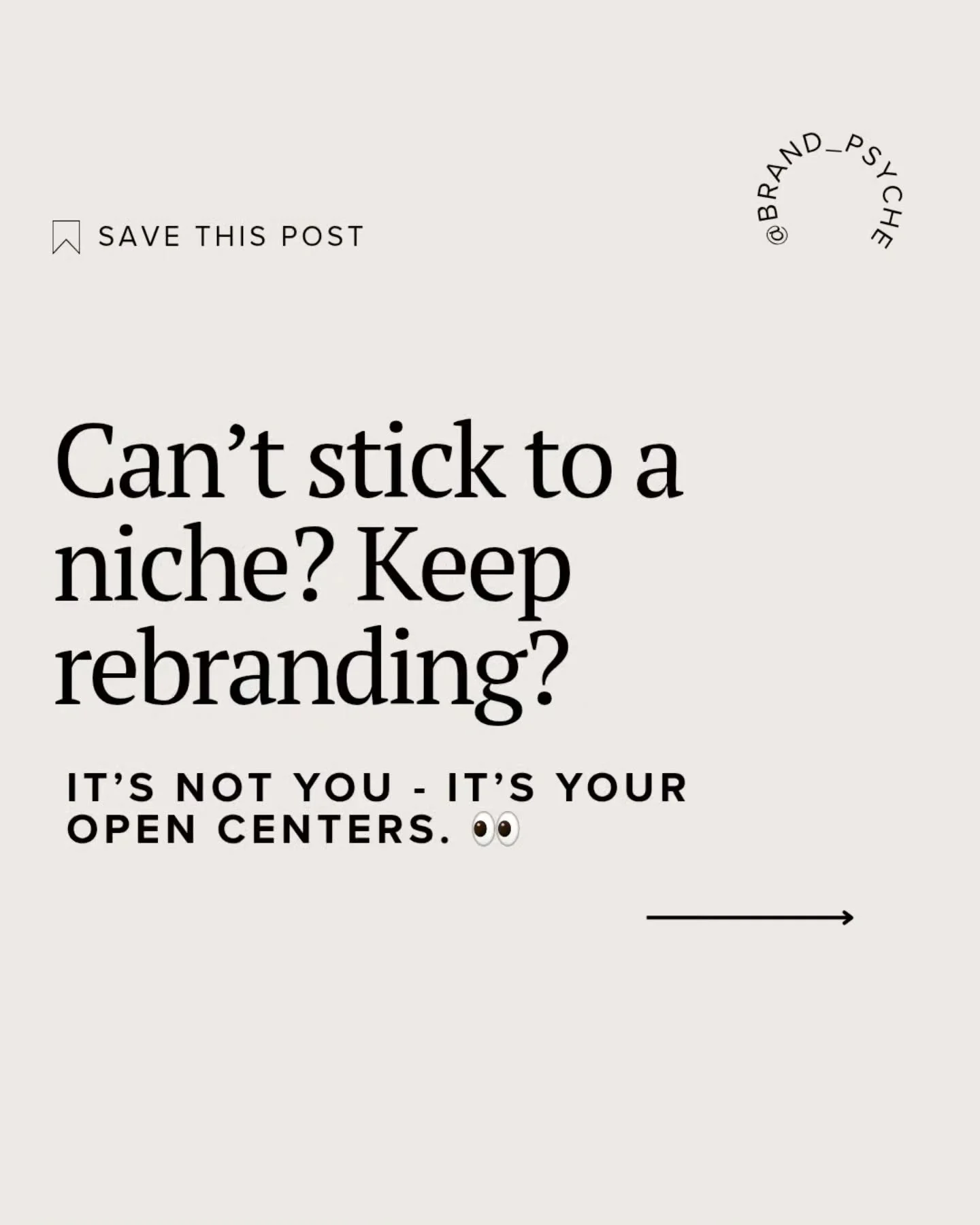 Rebranded 6 times? Switched niches more than you'd like to admit? 

Some of the struggles you're beating yourself up over - like feeling inconsistent, unsure of your direction, or pressure to prove your worth - might have nothing to do with your abil