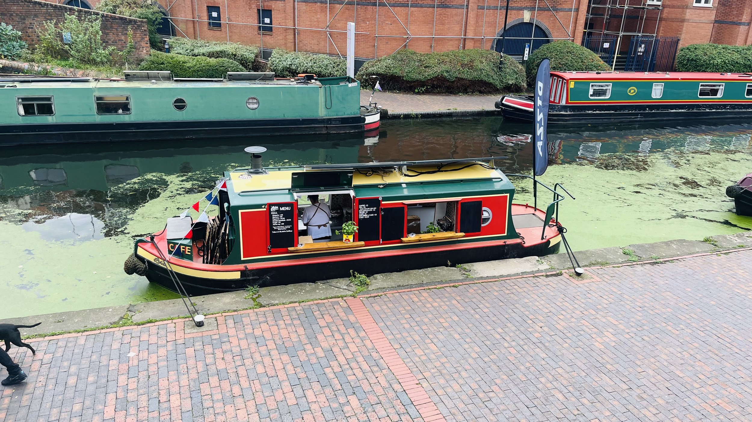 All kitted out and ready to go on our opening weekend following a total gut of the inside of the boat.