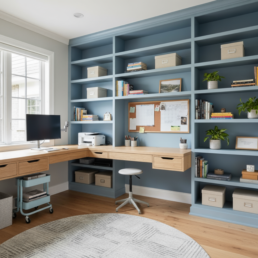 Maximizing Space in a Home Office Remodel