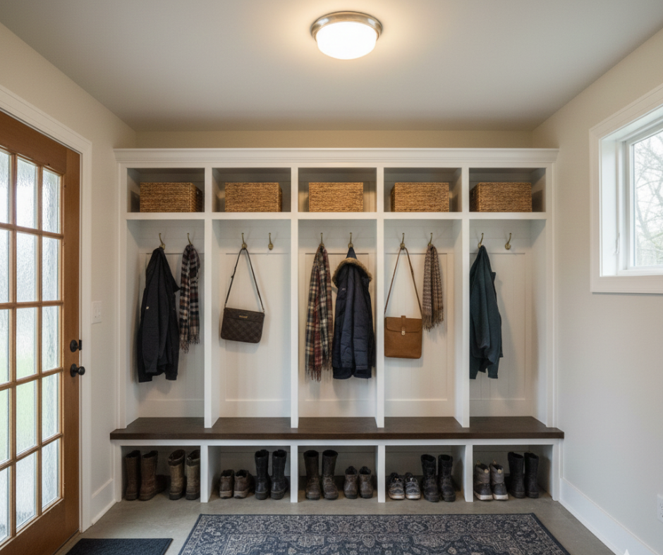 Mudroom Remodel: Practical Solutions for Organization