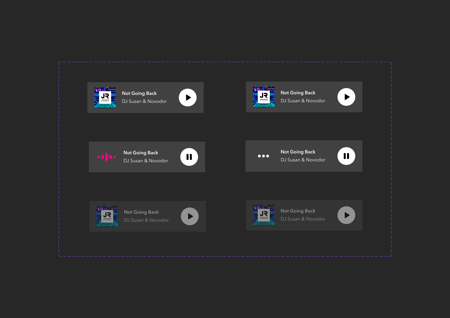 Radio module – John Reed
UX optimization for the Website music streaming feature.