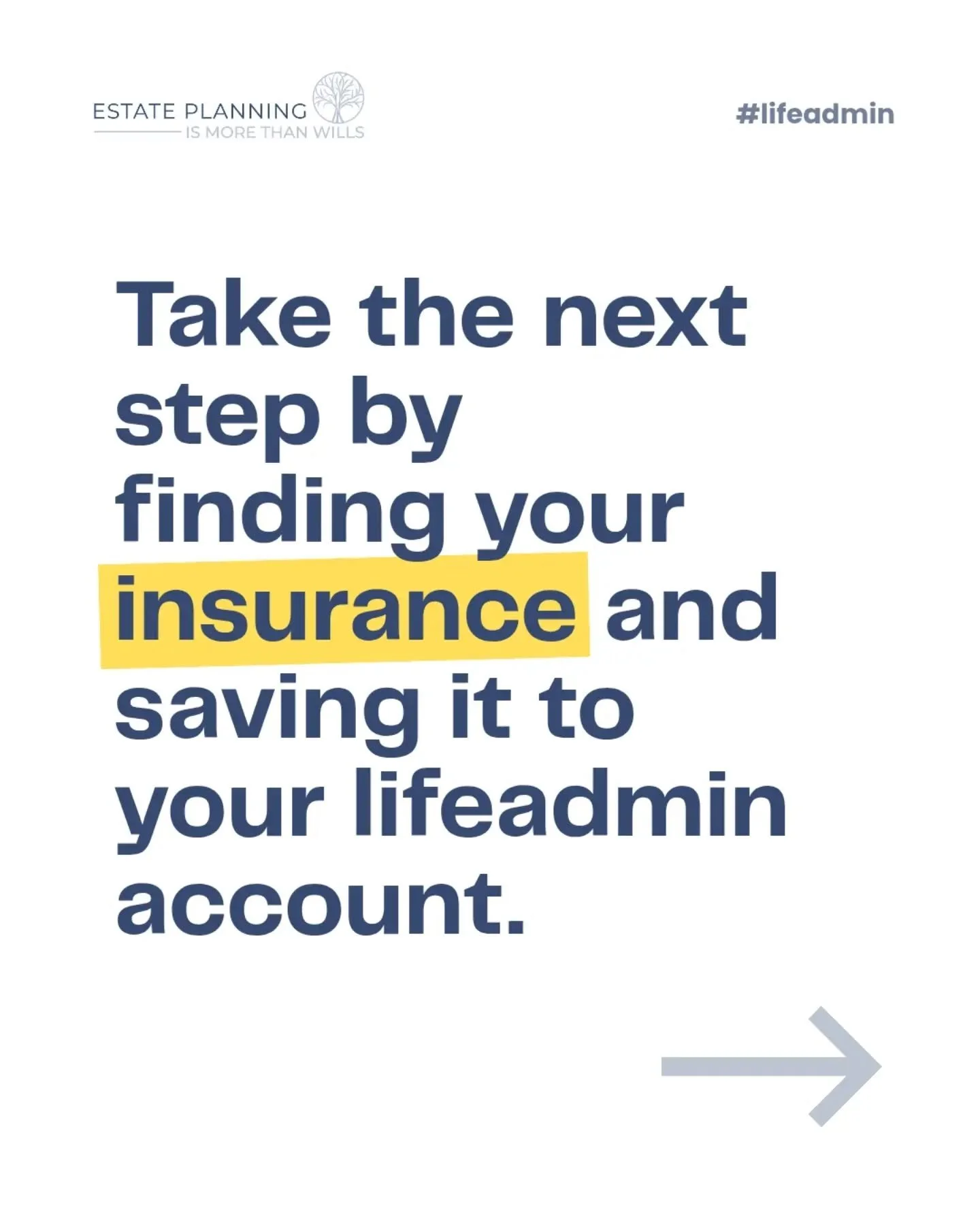 Do you know who your green slip is with? Who is your house insured with? 

If you were to call them and they asked for an account number, do you know where to find that?

The thing about good estate planning is that it normally helps with life admin 