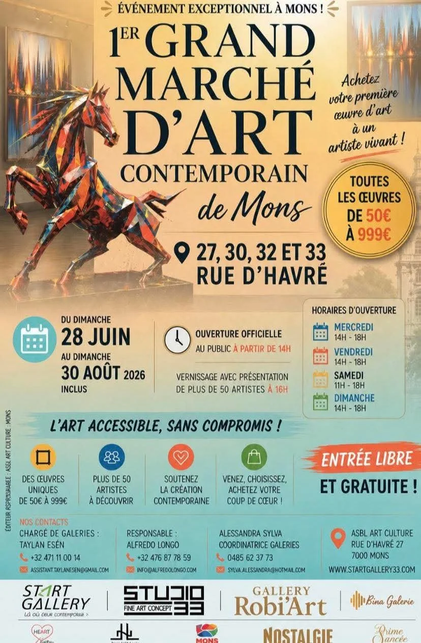Le 1er grand Marché de l’Art Comptemporain 