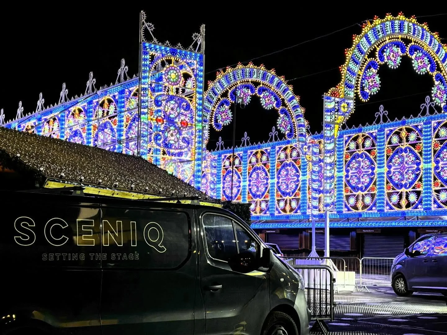 We&rsquo;ve been down at Hyde Park this week providing site branding across the park for Winter Wonderland. #sitebranding #sitesignage