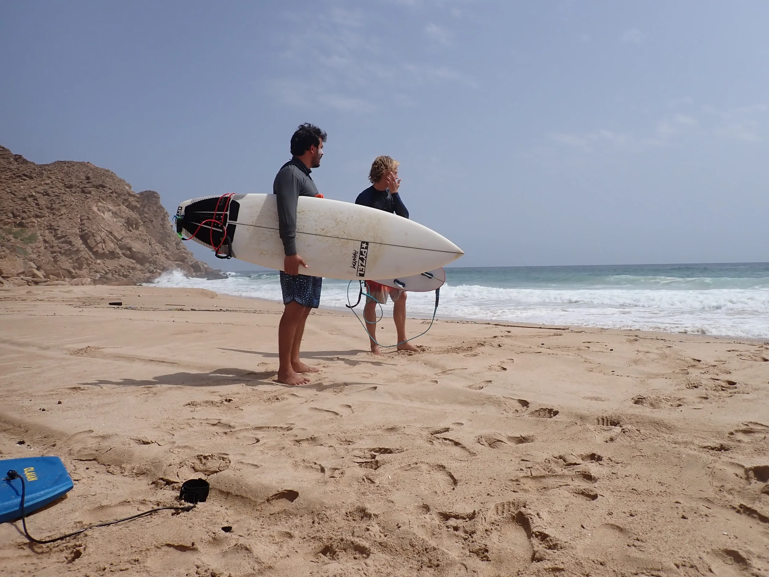 Watching out for waves in Oman
