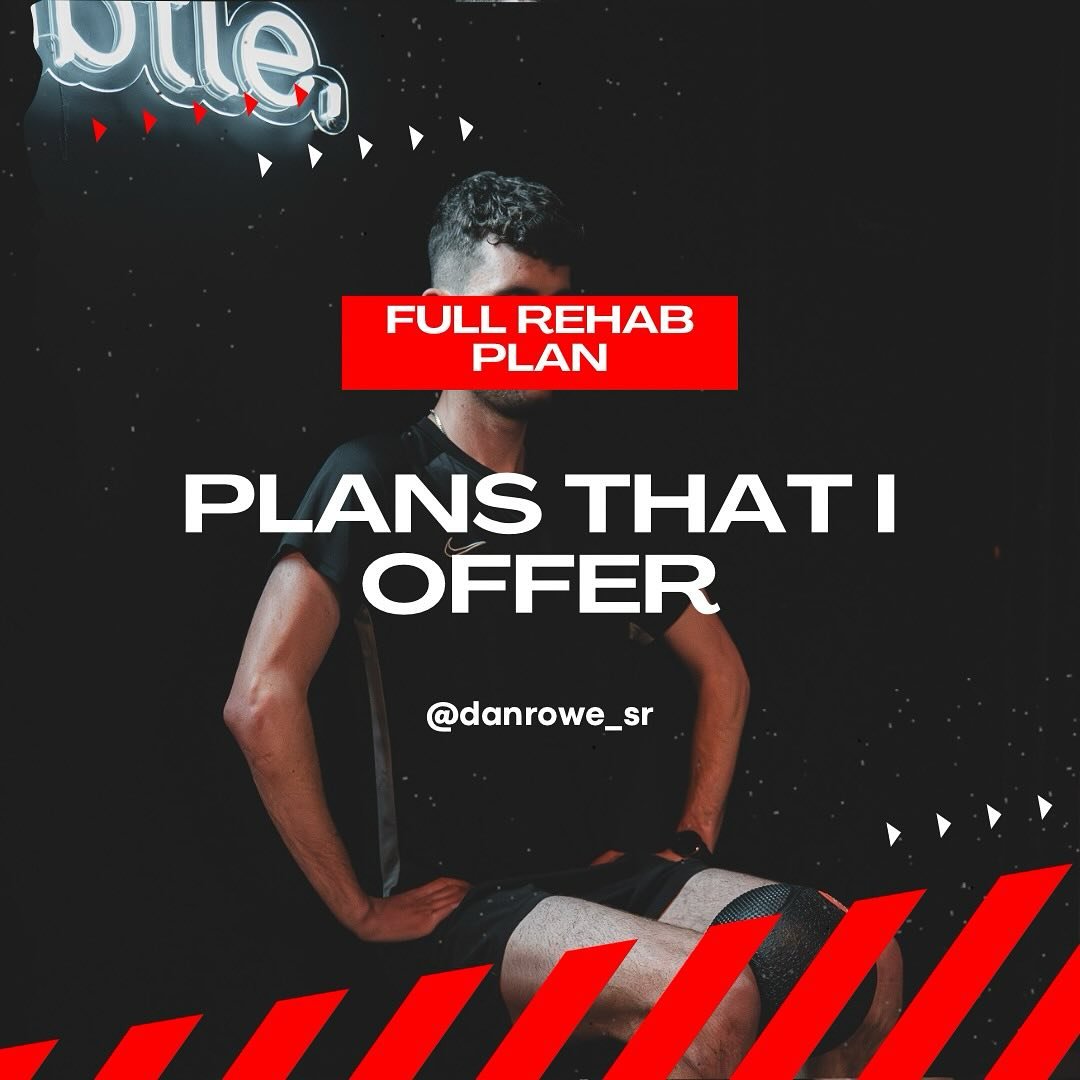 PLANS THAT I OFFER

Full Rehab Plan

This plan allows me to be with you every single step of your journey helping you to return back to doing what you love most. A full rehab program tailored around your life. 

The weekly 1-1 catch ups and constant 