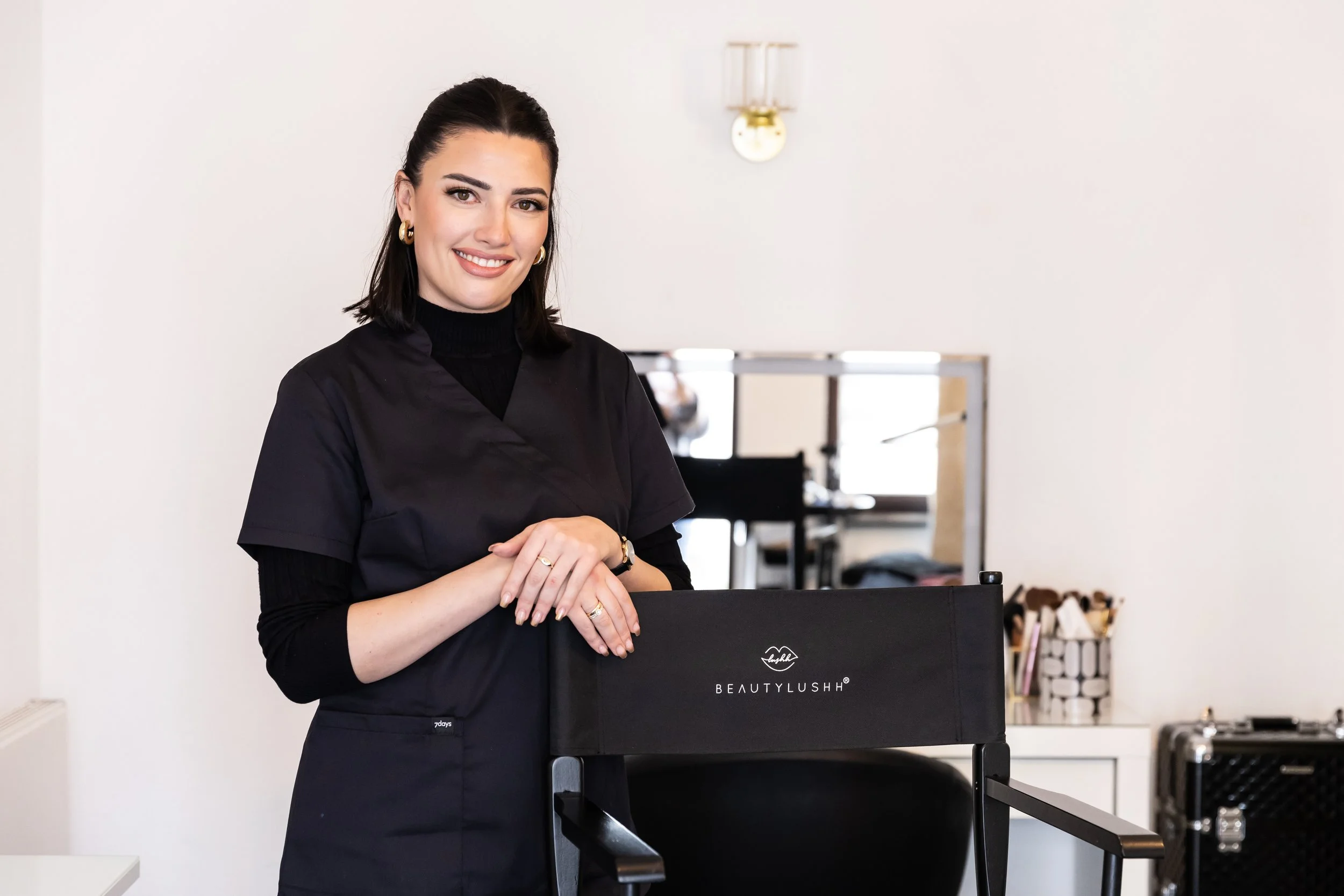 Business Shooting mit Get the Glow – Brautstyling aus Würselen mit Herz