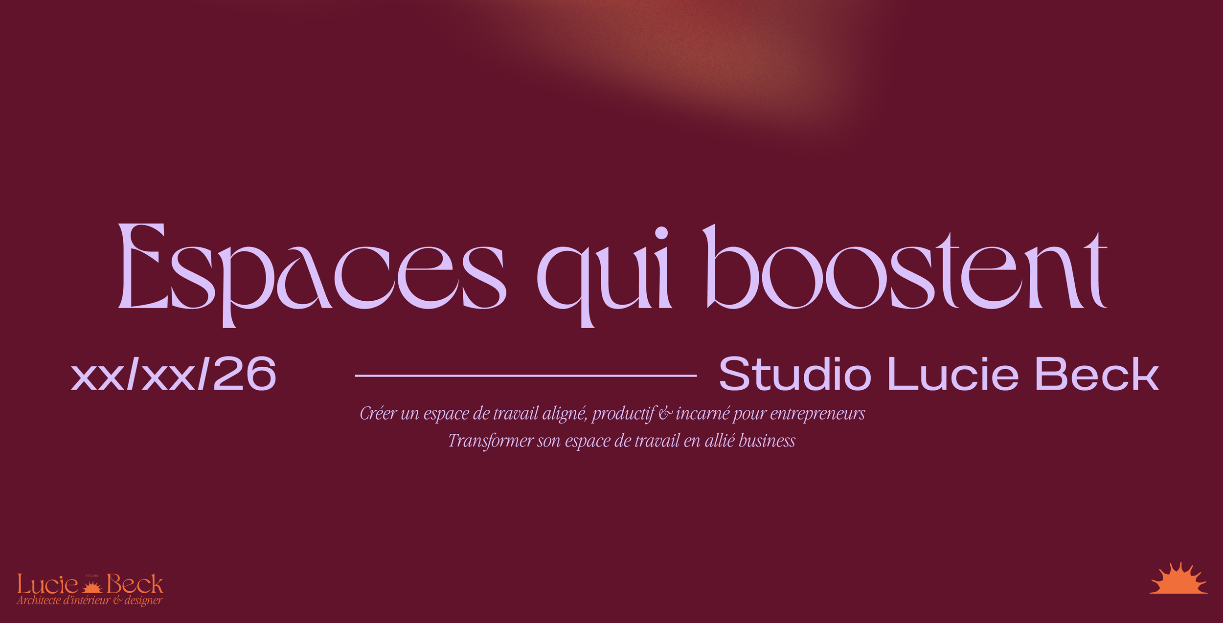 Workshop - Transforme ton espace de travail en véritable allié business - 15 Avril 2026