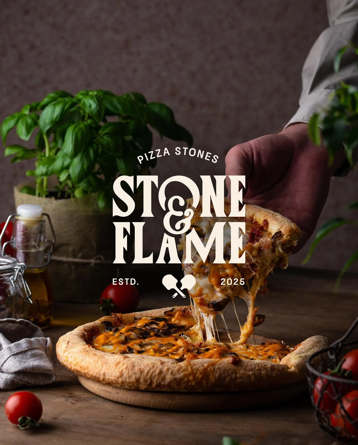 Flame &amp; Stone 🍕
⚪️ Logo &amp; Branding
⚪️ Packaging
⚪️ Apron Design
⚪️ T-Shirt Design 
@the.brief.booth

#thebriefbooth #designcompetition #graphicdesigner #worthing #worthingartist #smallbusinessowner #onewomanbusiness