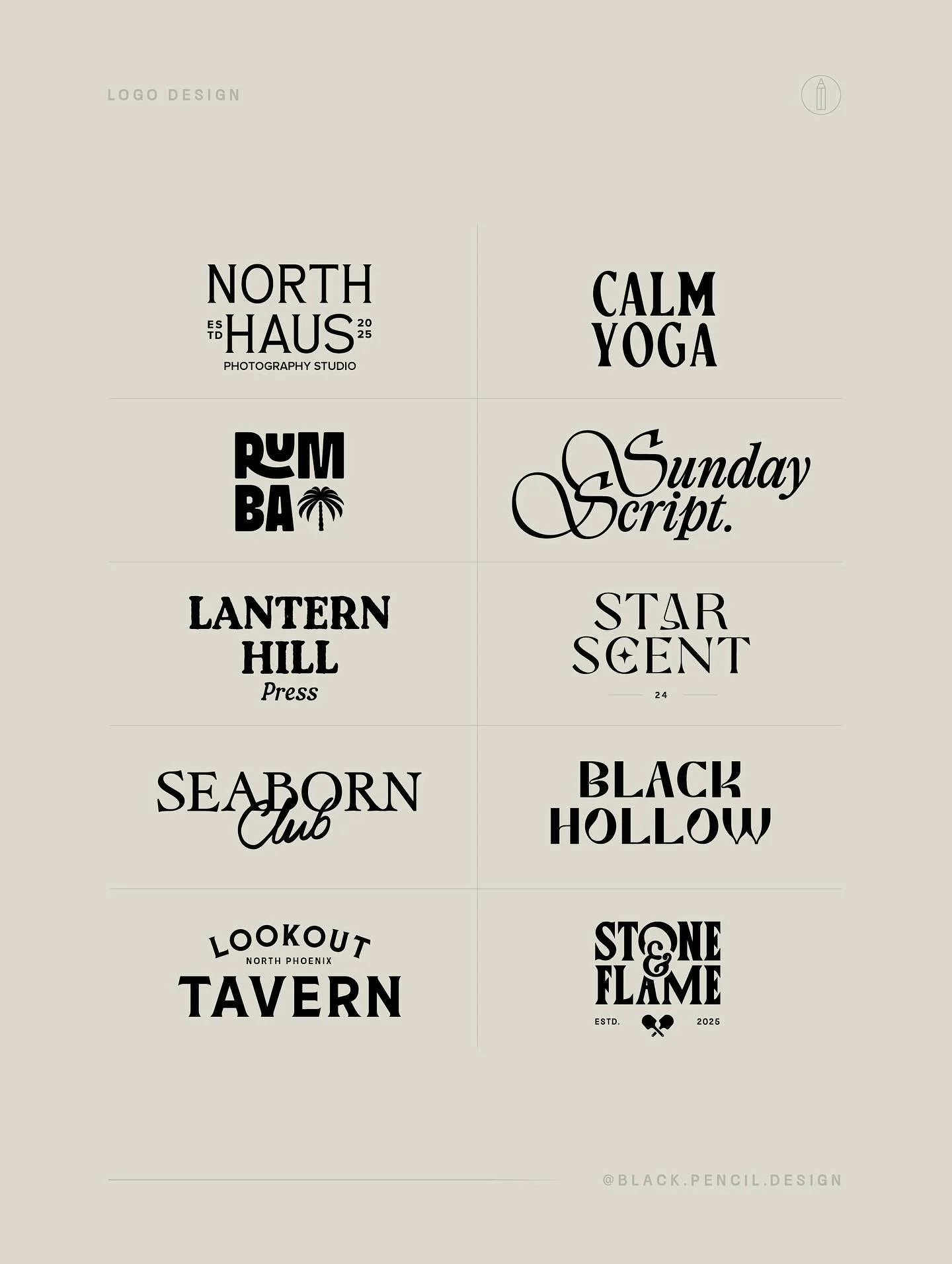 Logos &amp; Motifs l&rsquo;ve designed recently 🖤

#LogoDesign #MotifDesign #Worthing
#WorthingCreative #WorthingArtist
#GraphicDesigner #OneWomanBusiness