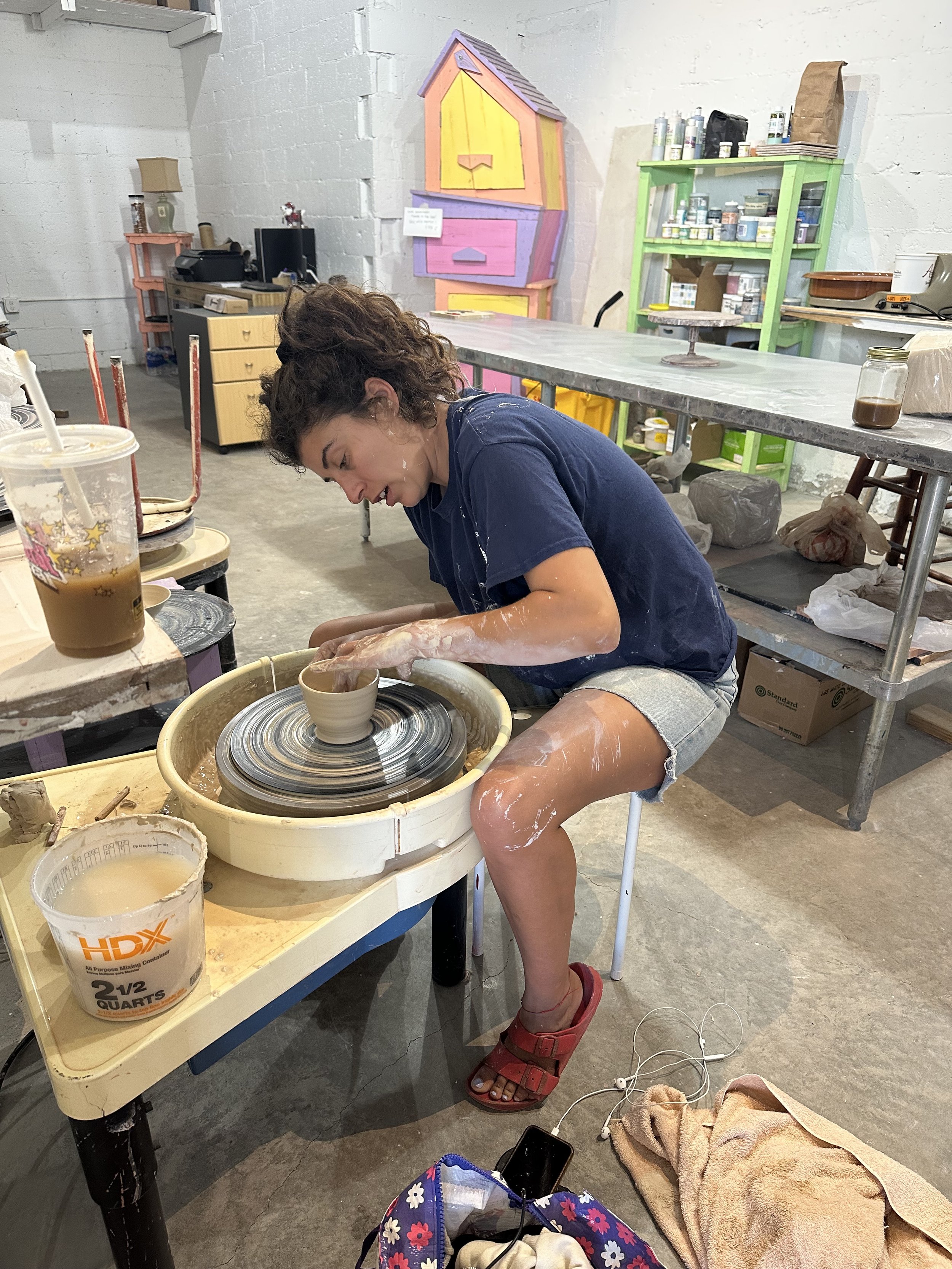 Beginning Wheel Throwing