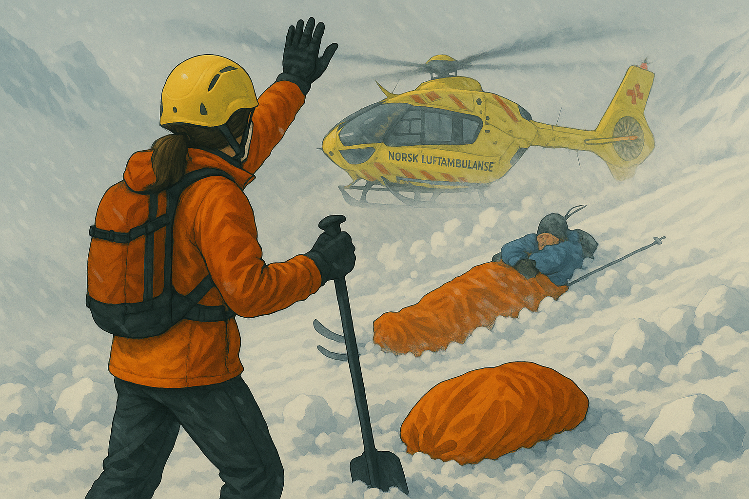 NF introkurs førstehjelp for friluftsliv - for klatrere, skikjørere og friluftsfolk