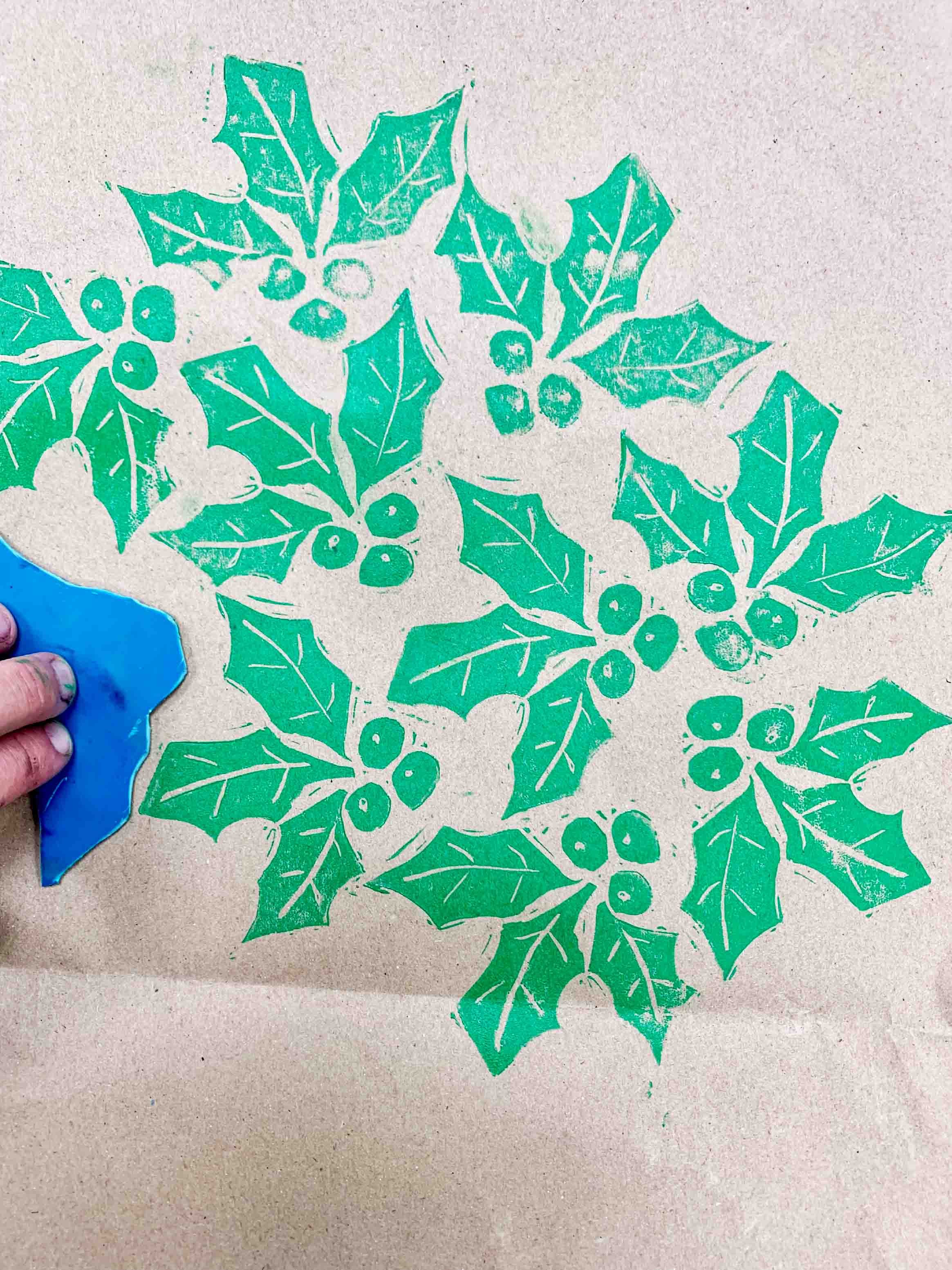 Christmas Card Lino Print Workshop with Bea Robinson