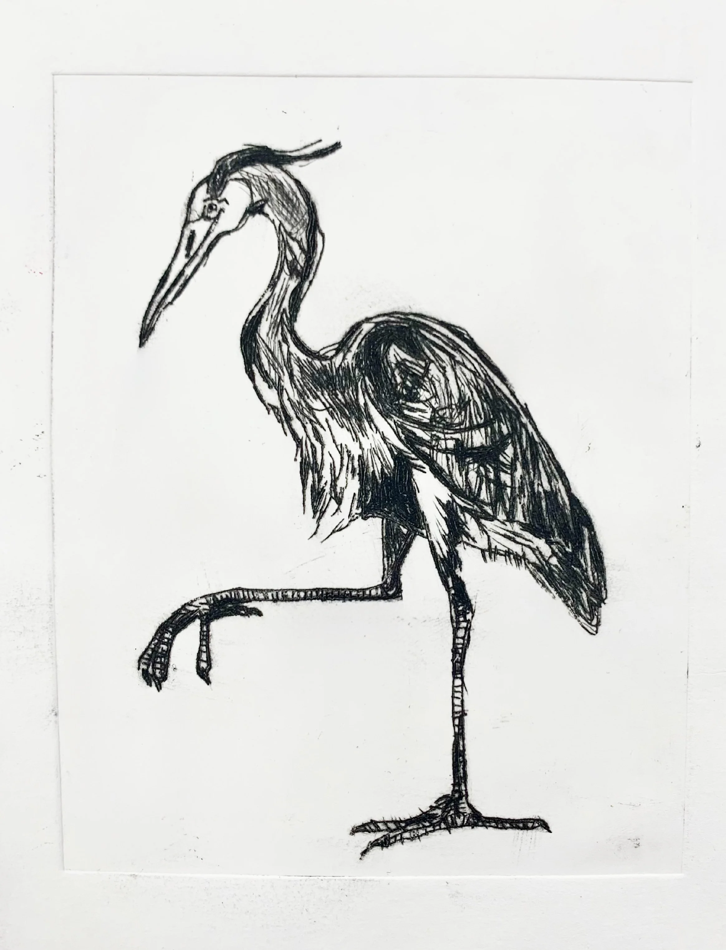 Drypoint Etching Workshop with Bea Robinson