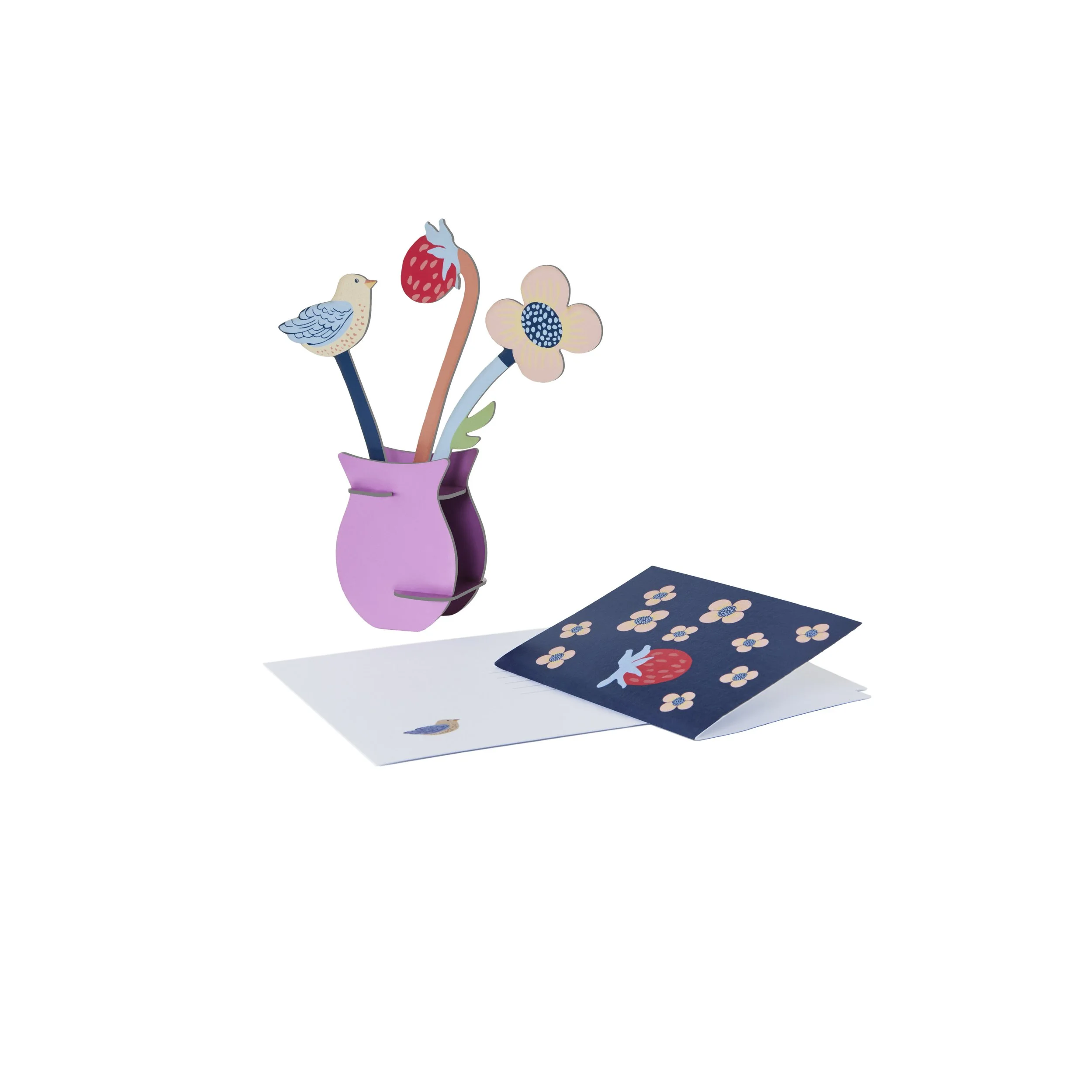 Pop Out Bouquet Card / William Morris