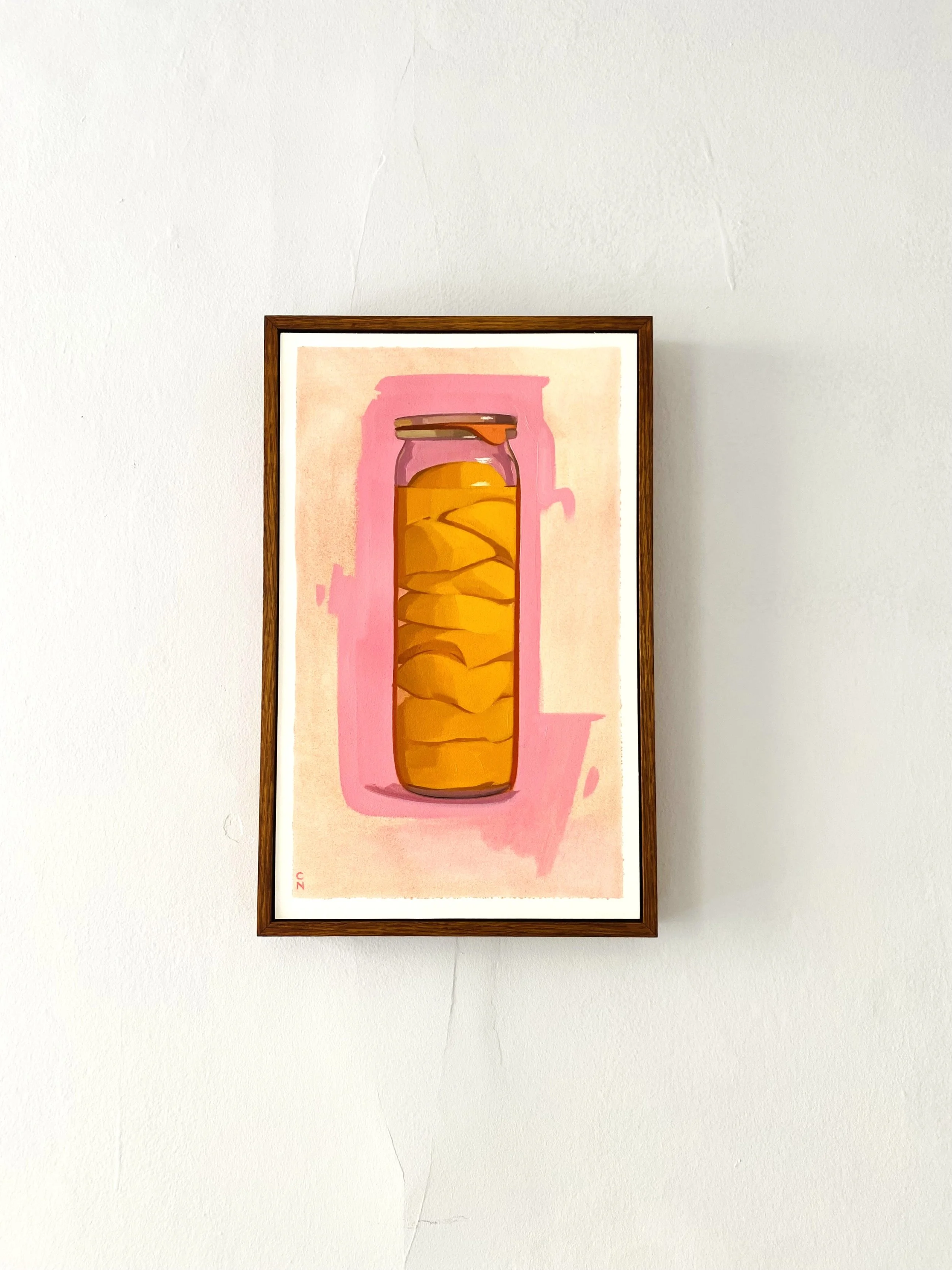 Peaches in brandy by Claudia Newcome