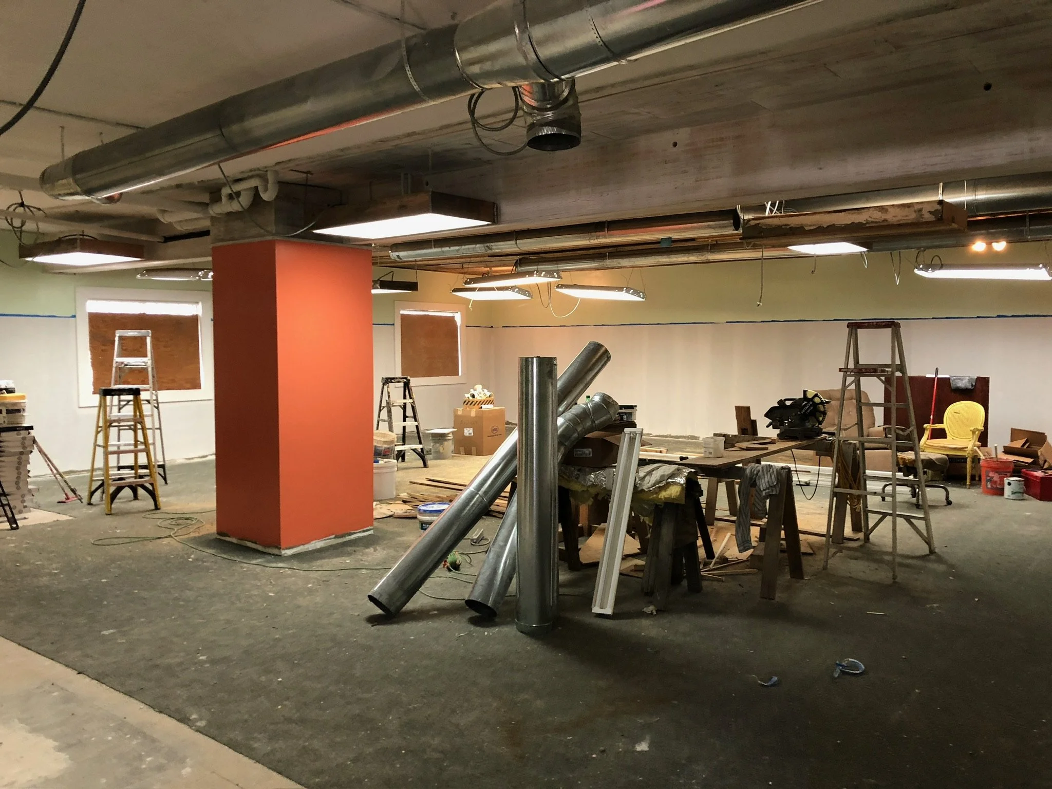 BTS: Lobby renovations!