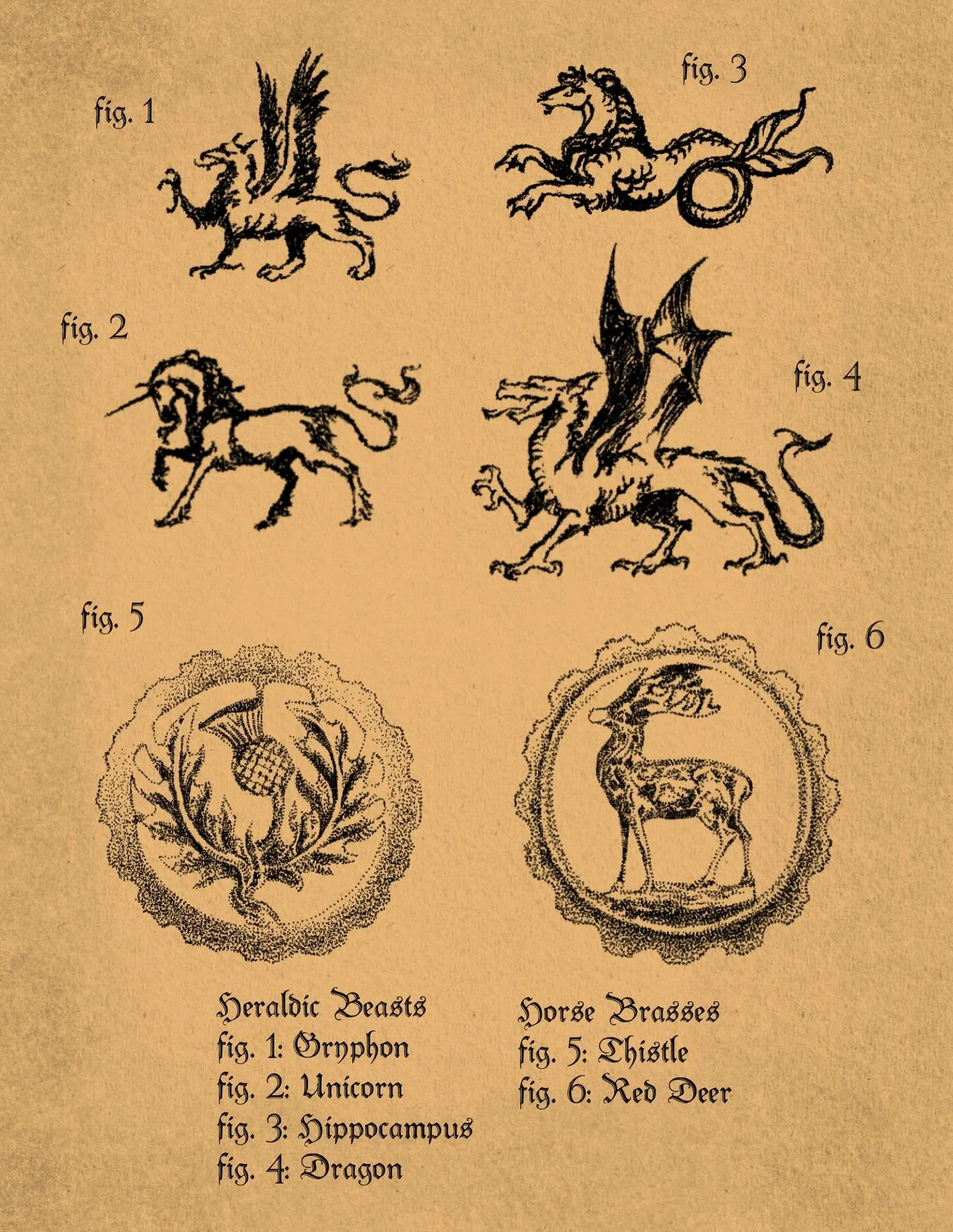 Antiquities flash for the New Year. A few heraldic beasts and some pieces based on two of my own antique horse brasses, may they bring you luck and strength.

.
.
.
#tattooflash #handpokecommunity #qttr #ottawatattoo #folkmagic