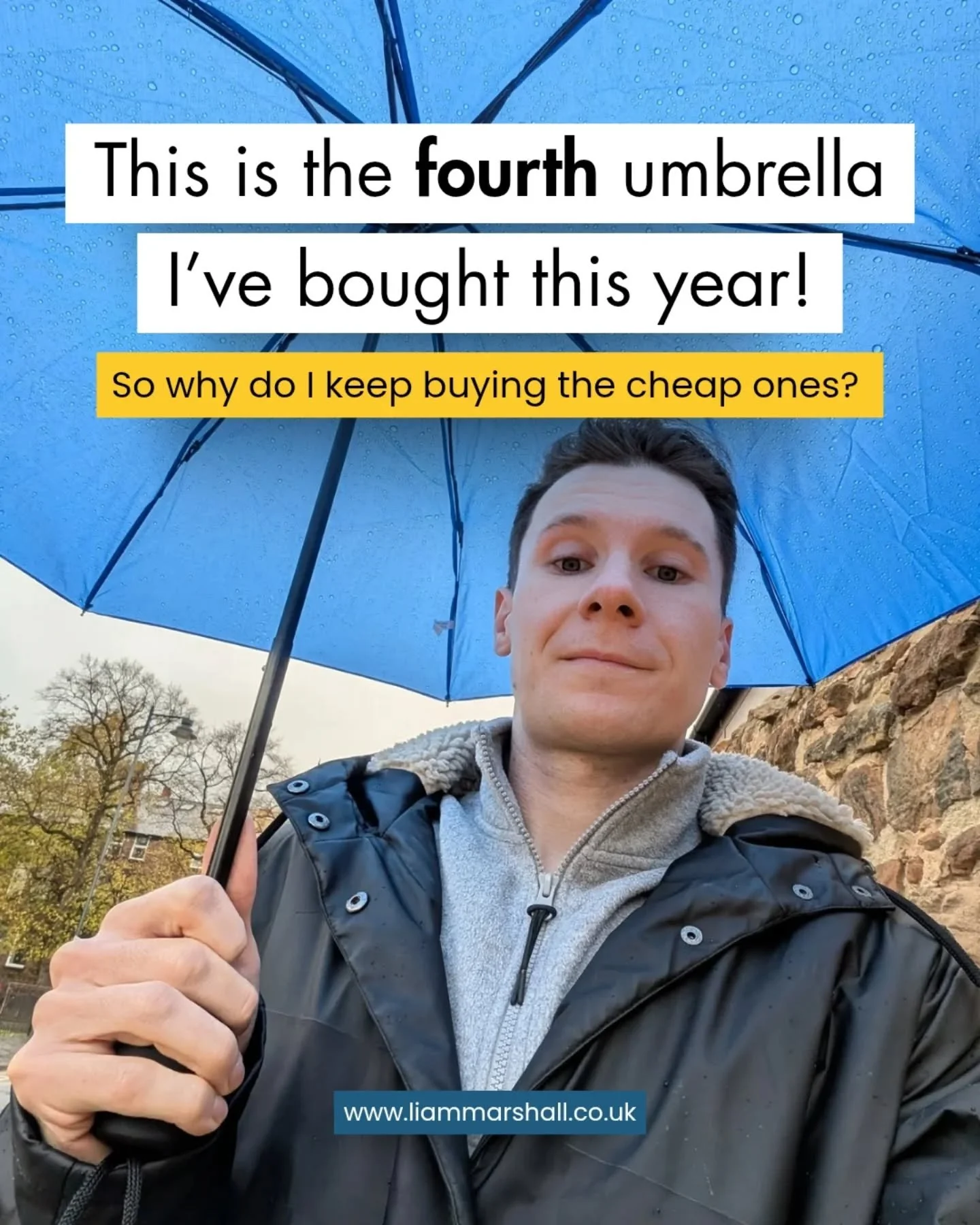 Cheap umbrellas don't weather many storms. Neither does cheap content.

Do you need quality content writing support for your website, blogs, or emails?

Drop me a DM and let's have a chat.