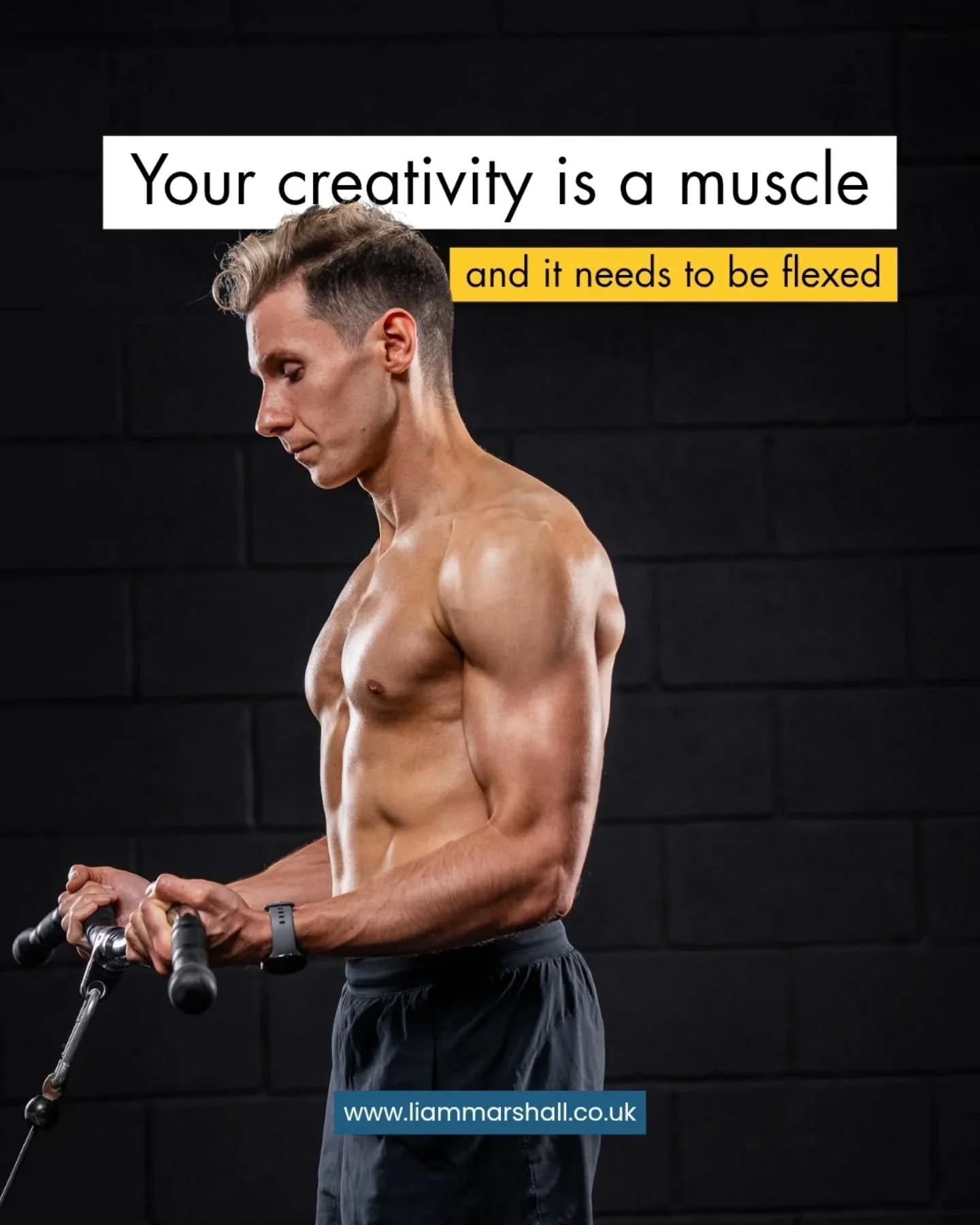 Creativity is a muscle. And like all muscles, if you want it to grow, you've got to be willing to work out 💪

Walking into the gym for the first time is a daunting experience. Challenging yourself to be creative or to write, can feel exactly the sam