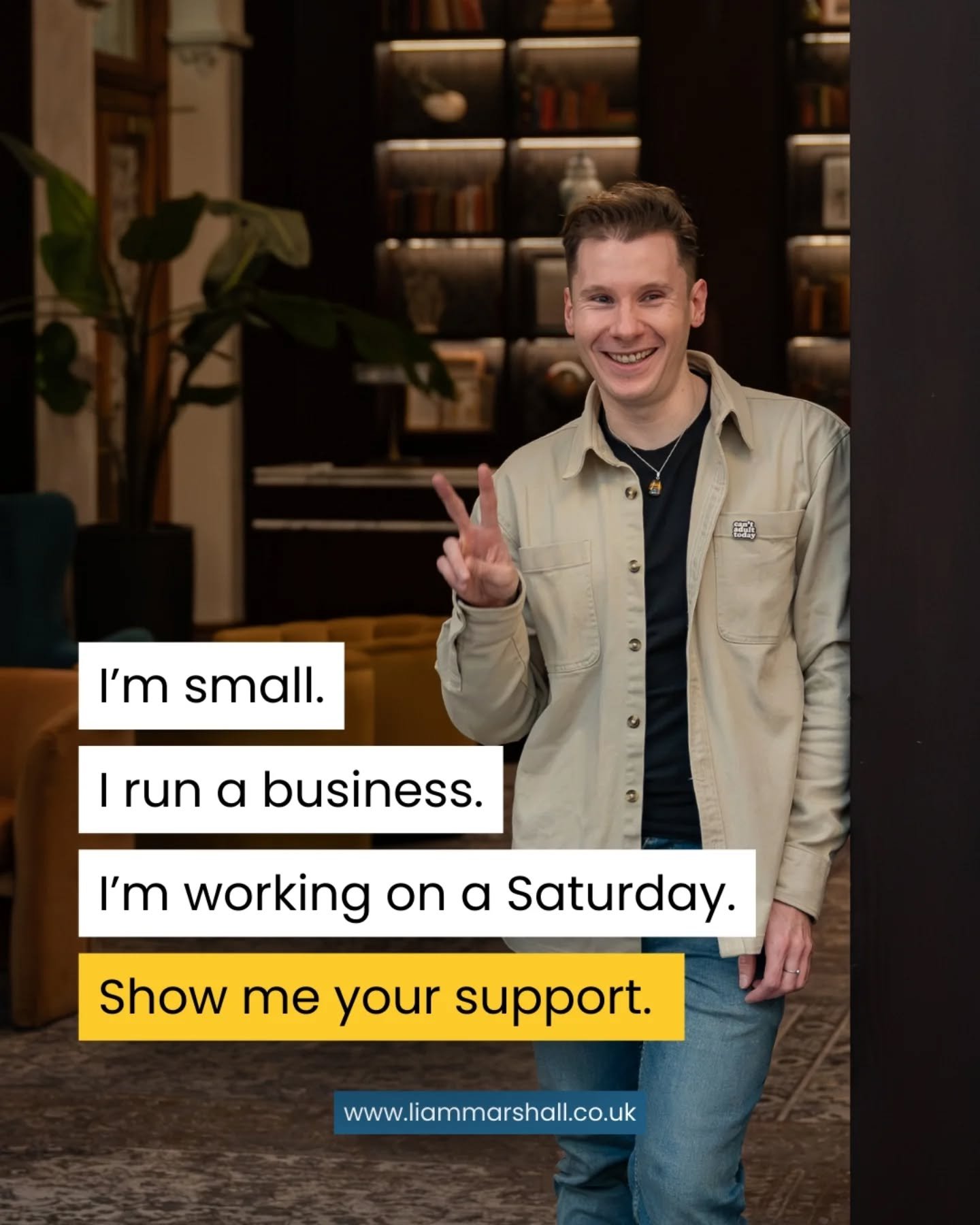 It's Small Business Saturday. 

Whether you see this post today or in three weeks time, here are some simple ways you can show support to both mine and others' small businesses.

#SmallBusinessSaturday