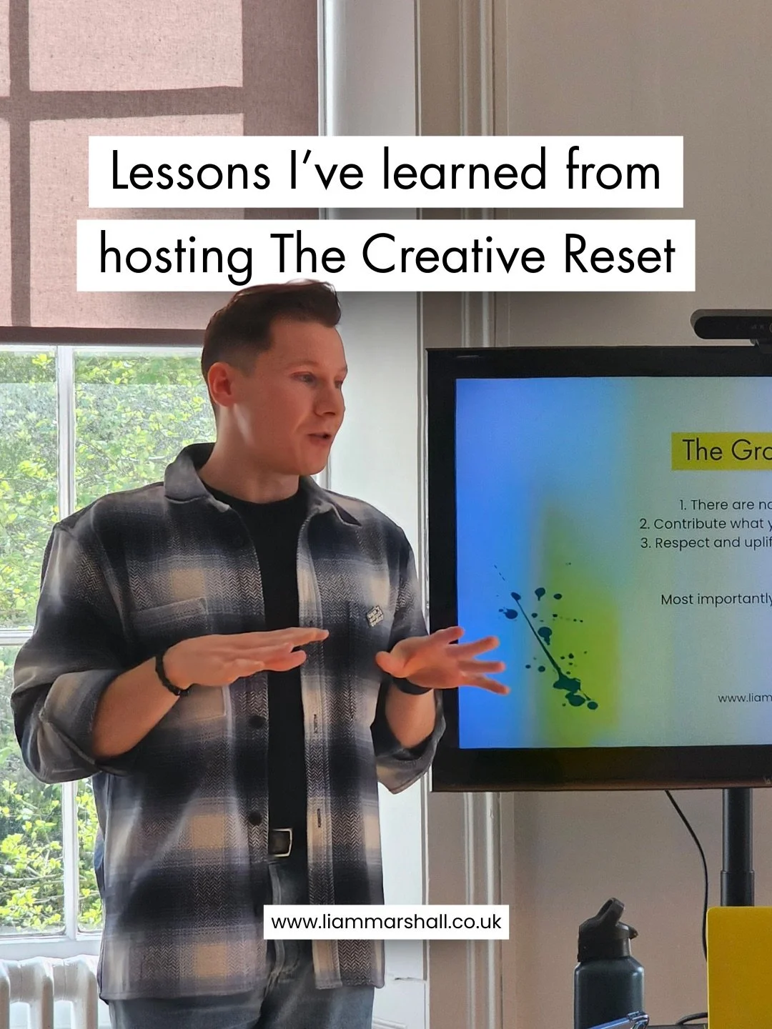 The last one was definitely the most shocking to me 😂 

Hosting The Creative Reset last weekend was such a joy, and I took so much away from it. 

What I love about being able to facilitate spaces like this is not just seeing participants have their