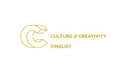 Liam Marshall Creative, finalist at the Liverpool City Region Culture and Creativity Awards 2026 in the Creative Innovation category.