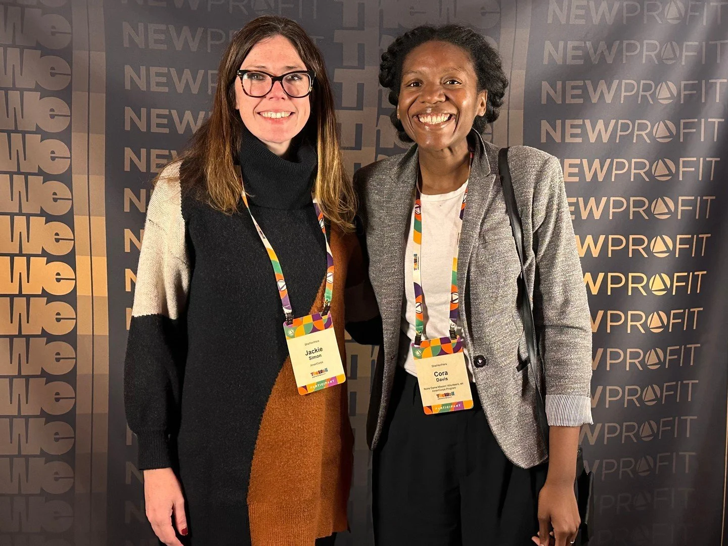 Thank you, @newprofit, for an inspiring and uplifting experience at The Well conference. Jackie Simon, one of our board members, and Cora Davis, our communications director, left the conference with many takeaways for the NDMV team.

Jackie said, &qu