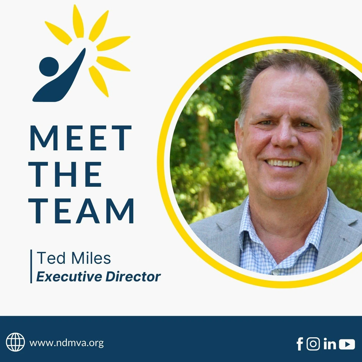 Meet the Team Mondays are back! Meet Ted Miles, our Executive Director!

Best at: Considering others. I like to try to do little special things for people. If I see something that reminds me of someone, I&rsquo;ll pick it up. I send little notes; I h
