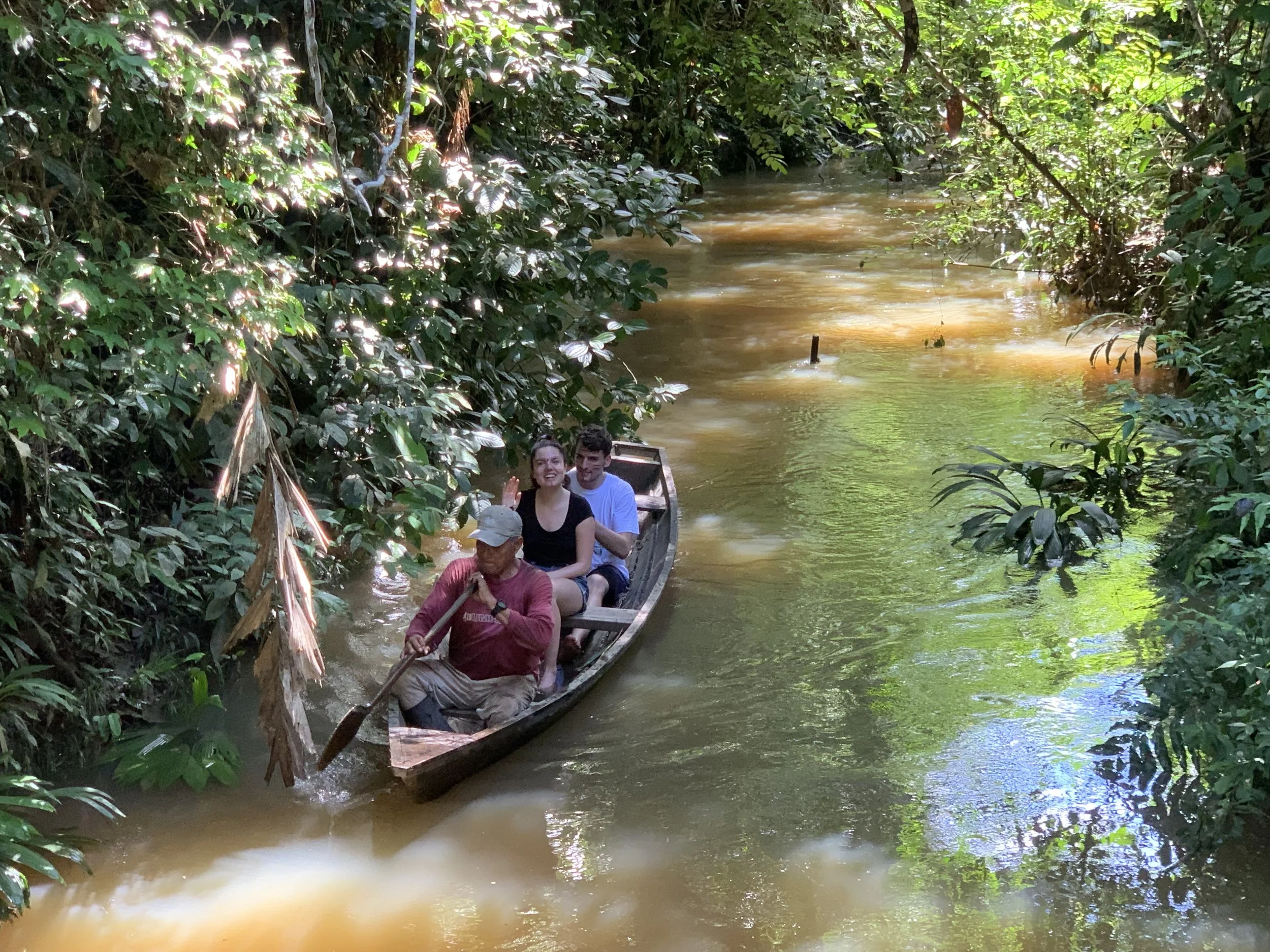 Boat trip on the river