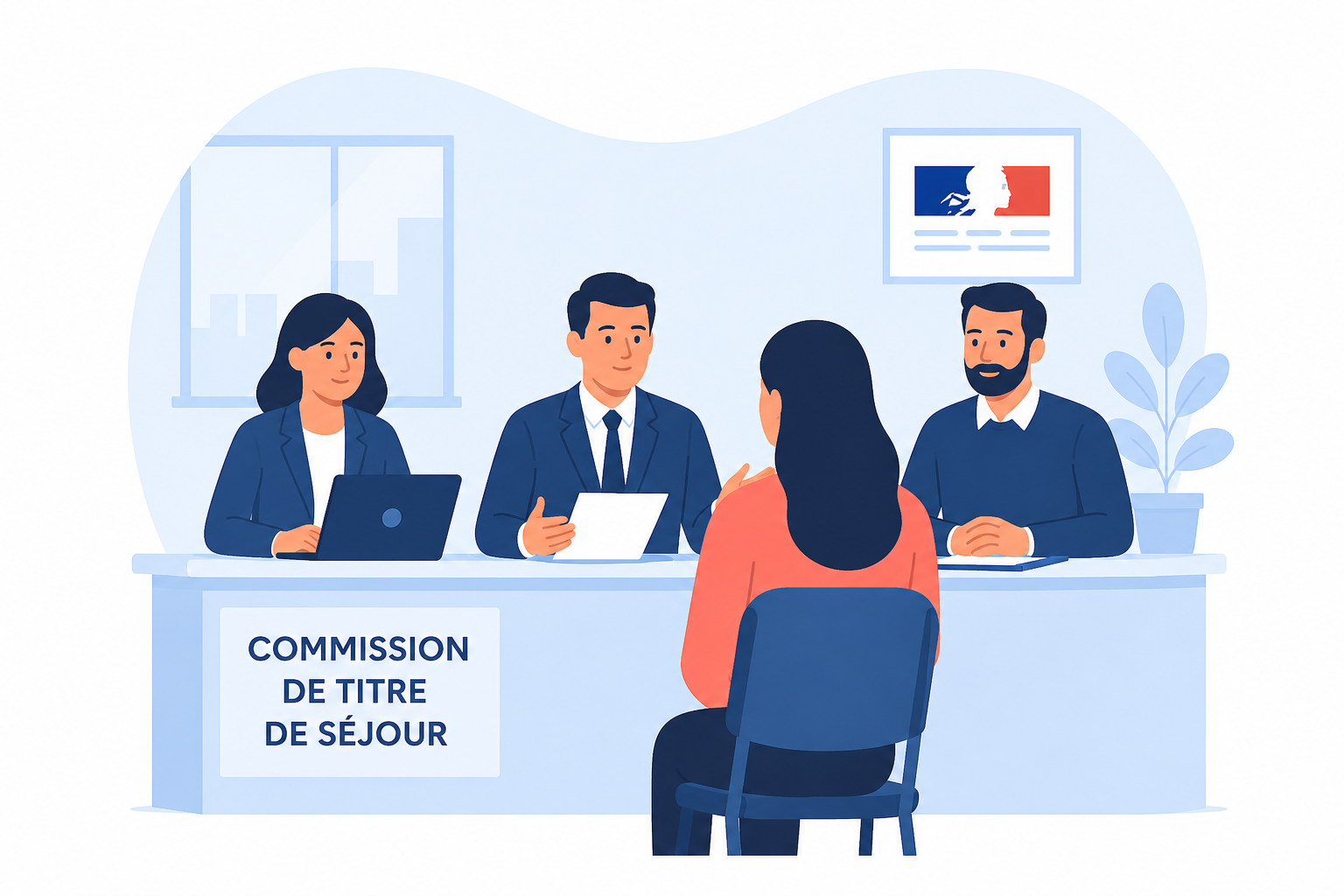 la commission du titre de séjour 