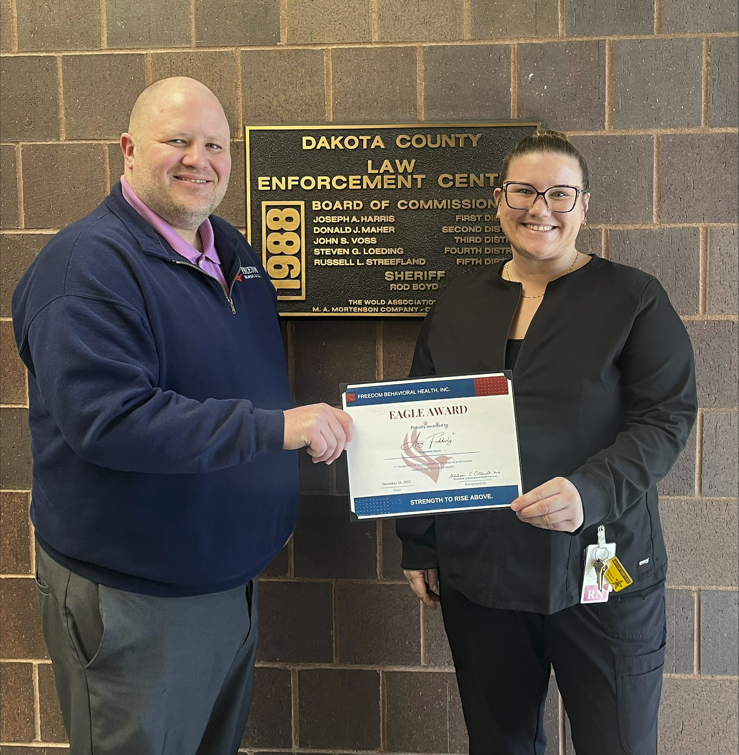 FBH Honors Registered Nurse with Eagle Award for Heroic Action and Exceptional Patient Care