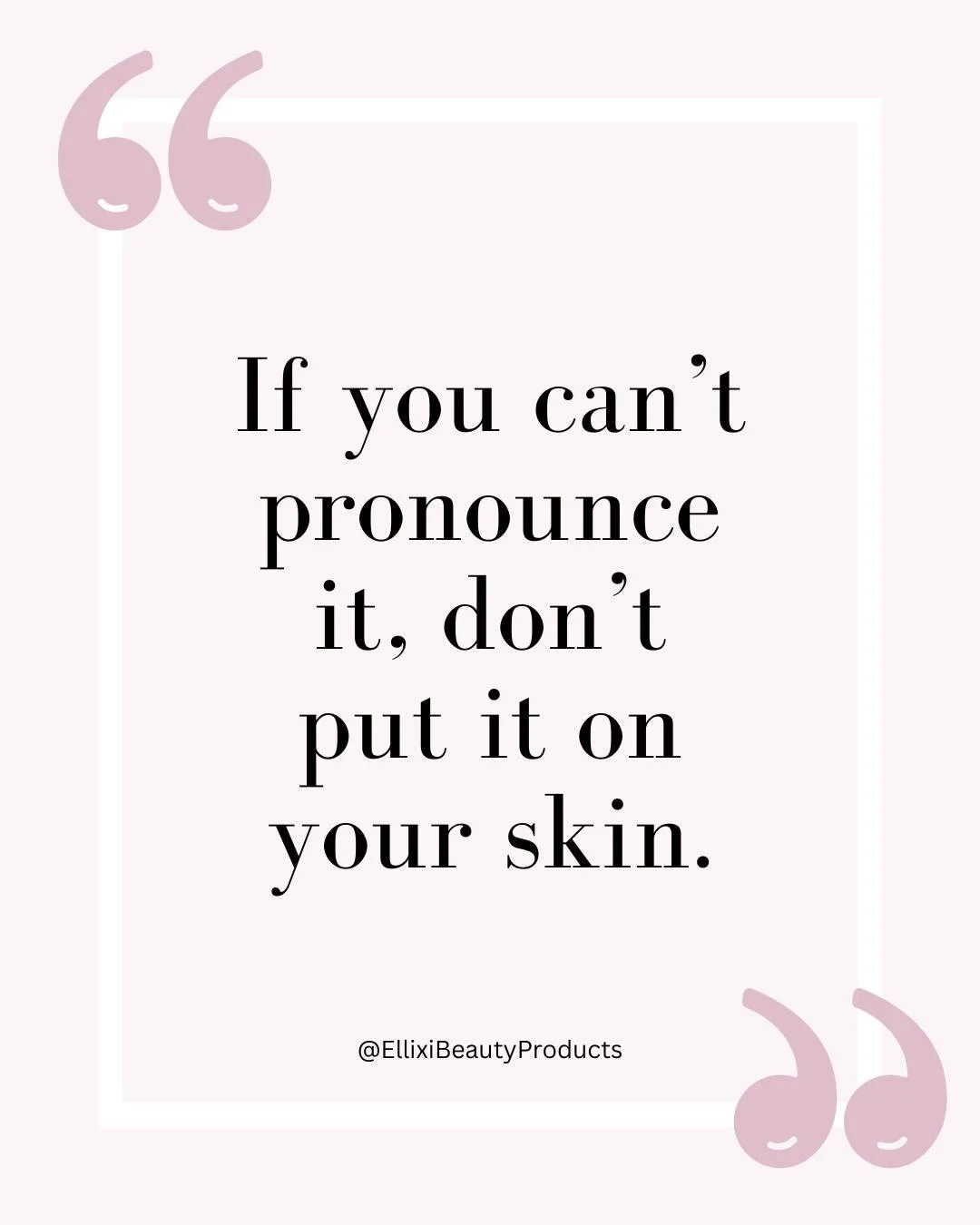 Why does this matter?

Because the beauty industry is full of ingredients you&rsquo;ve never heard of&mdash;and most aren&rsquo;t there to help your skin. They&rsquo;re preservatives, fillers, and synthetic chemicals that can disrupt hormones, clog p