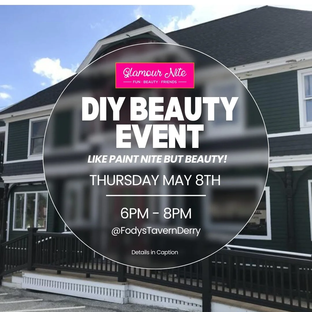 🎉 DERRY, NH &ndash; WE&rsquo;RE COMING FOR YOU! 💄✨

The glow-up continues at @fodysderry  with Glamour Nite&mdash;our signature make-your-own-beauty night out.

It&rsquo;s hands-on, ingredient-packed, and glow-worthy. You'll mix, make, and take hom