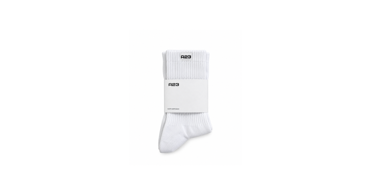 A23 half-crew grip sock