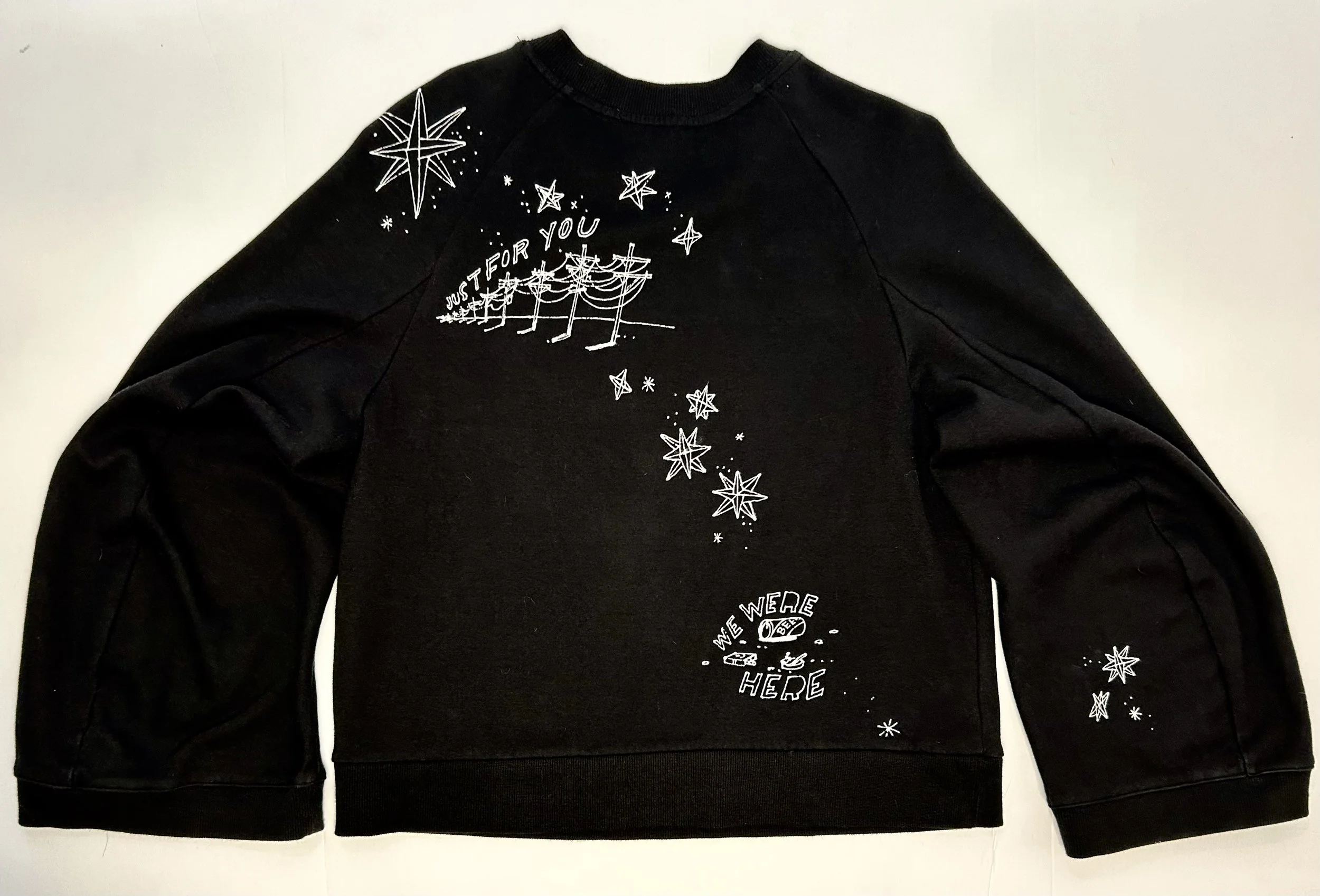 MORE TREES/crew neck sweatshirt — Francis Gorham