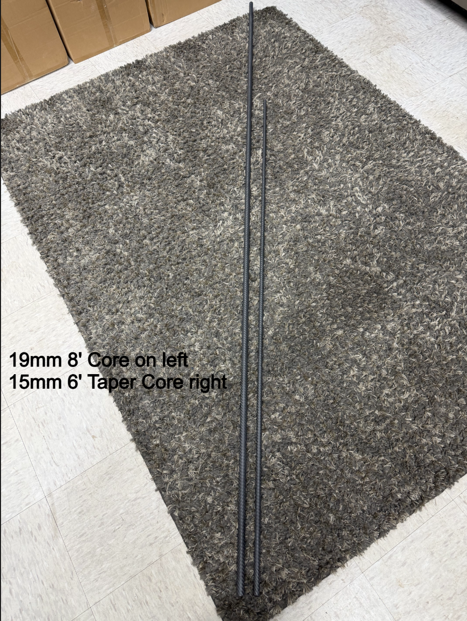 Carbon Core - 6' Tapered Core