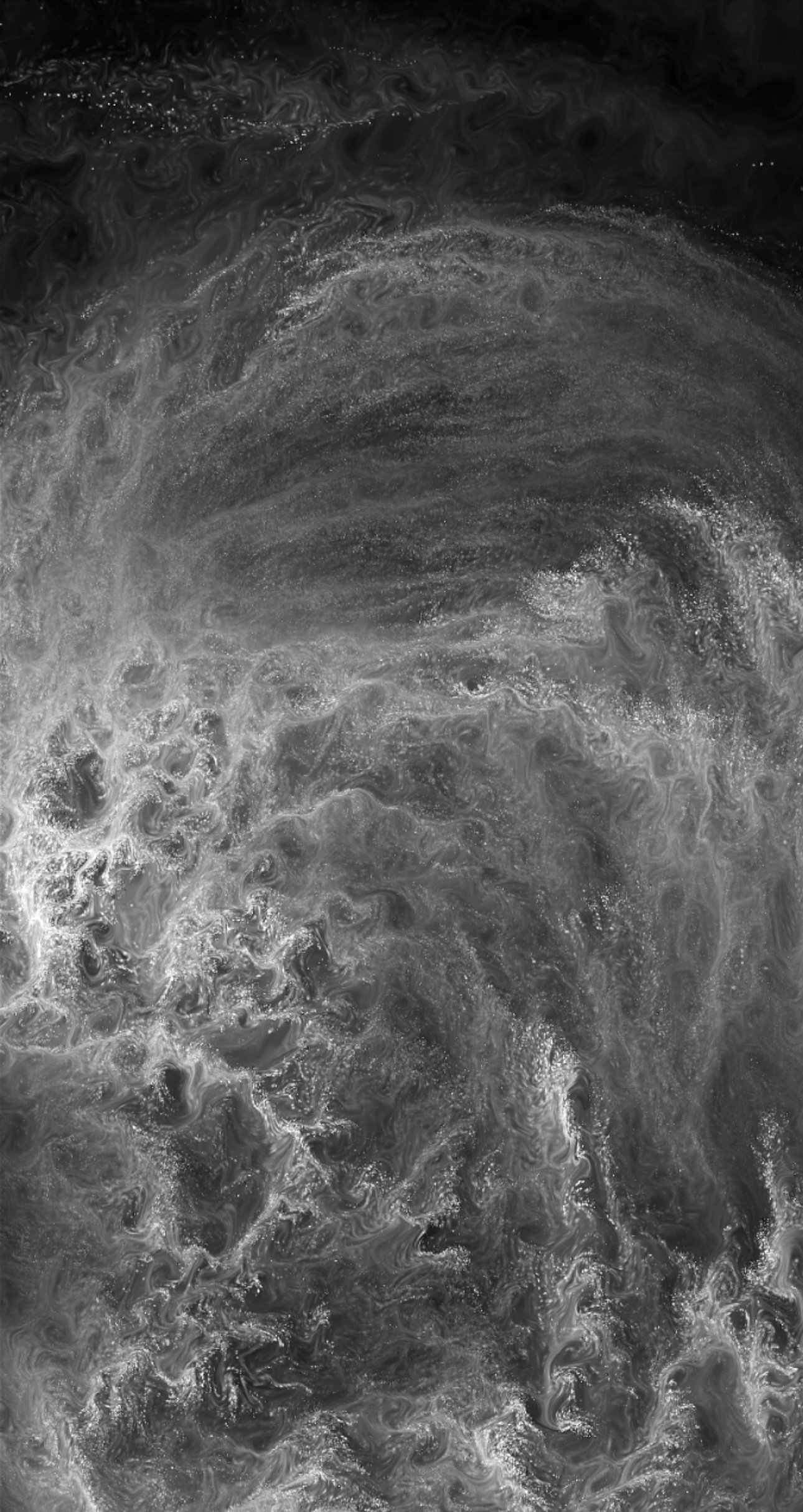 This artwork explores the invisible yet profound dynamics of the microscopic world, capturing the essence of life’s foundational processes. Swirling, fluid forms intertwine, evoking the natural flow of cellular motion, division, and reproduction.